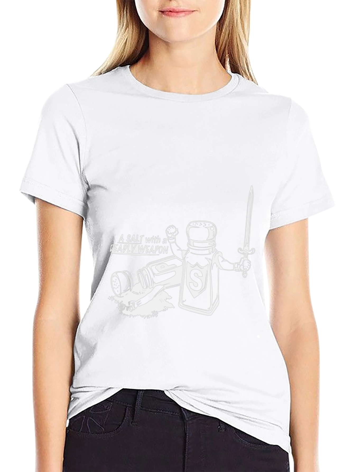 Salt with a Deadly Weapon Black T-Shirt