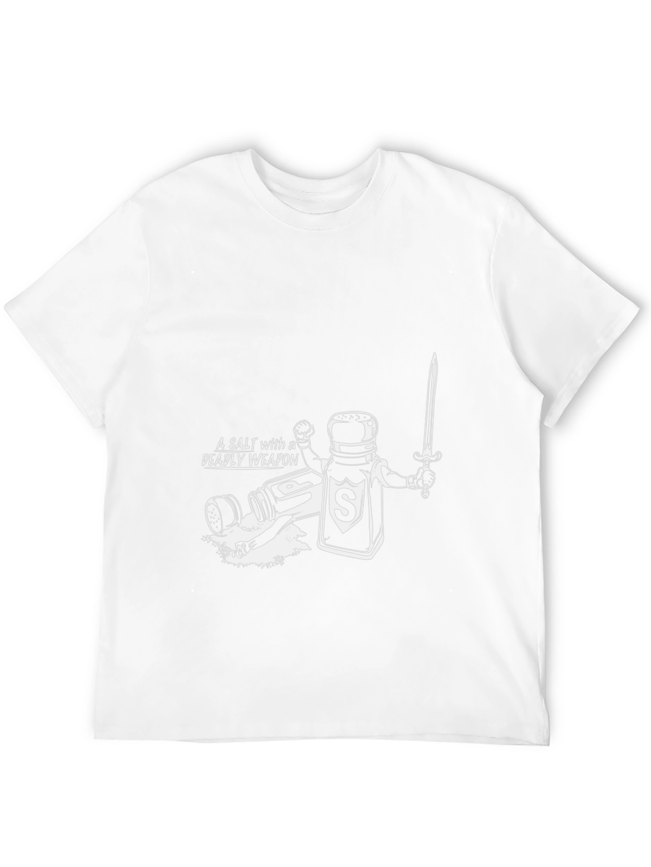 Salt with a Deadly Weapon Black T-Shirt