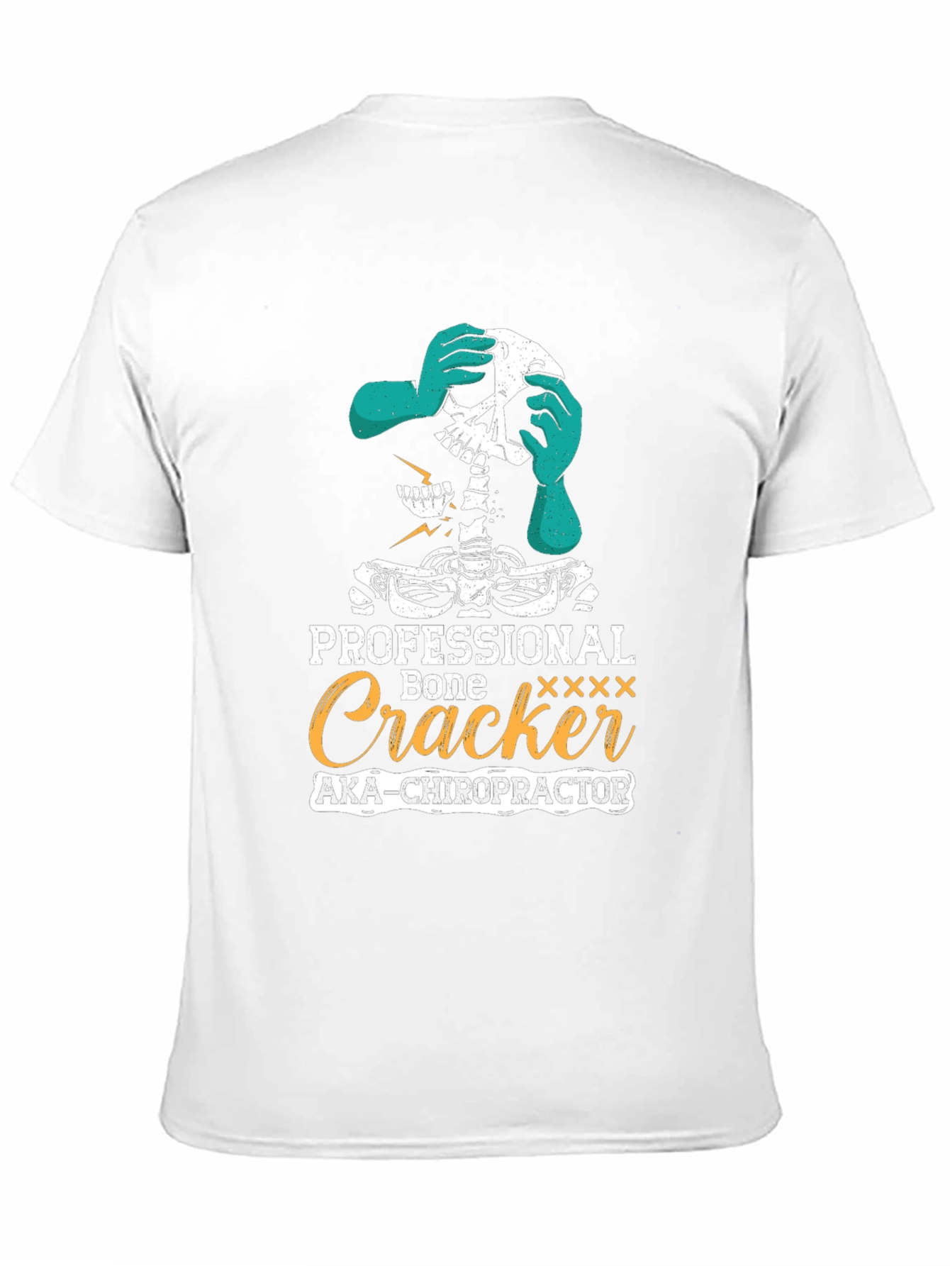 Chiropractor Skeleton Humor T-Shirt