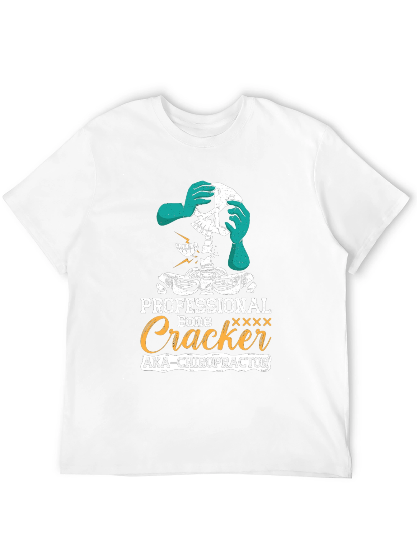 Chiropractor Skeleton Humor T-Shirt