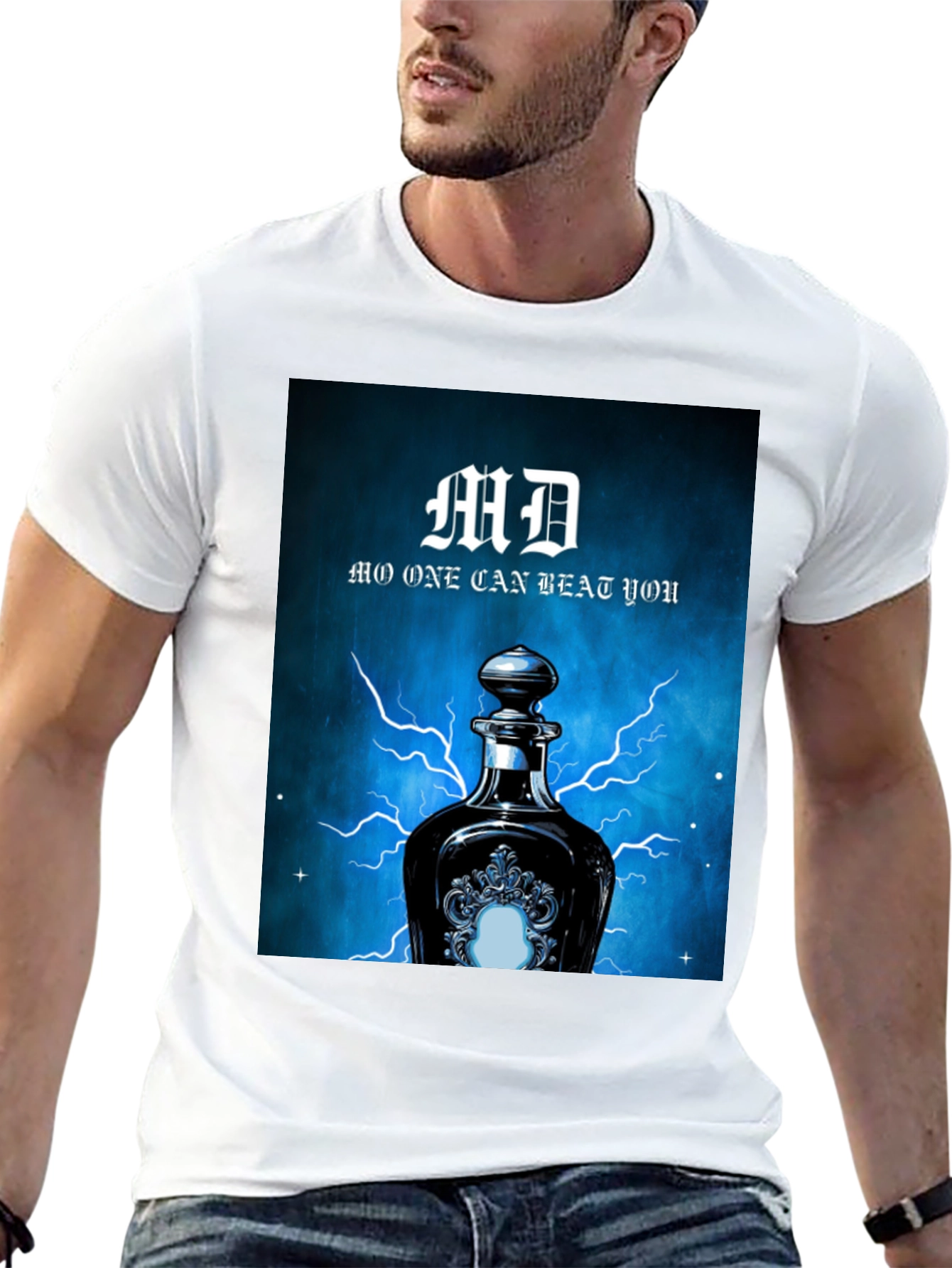 MD No One Can Beat You Black T-Shirt