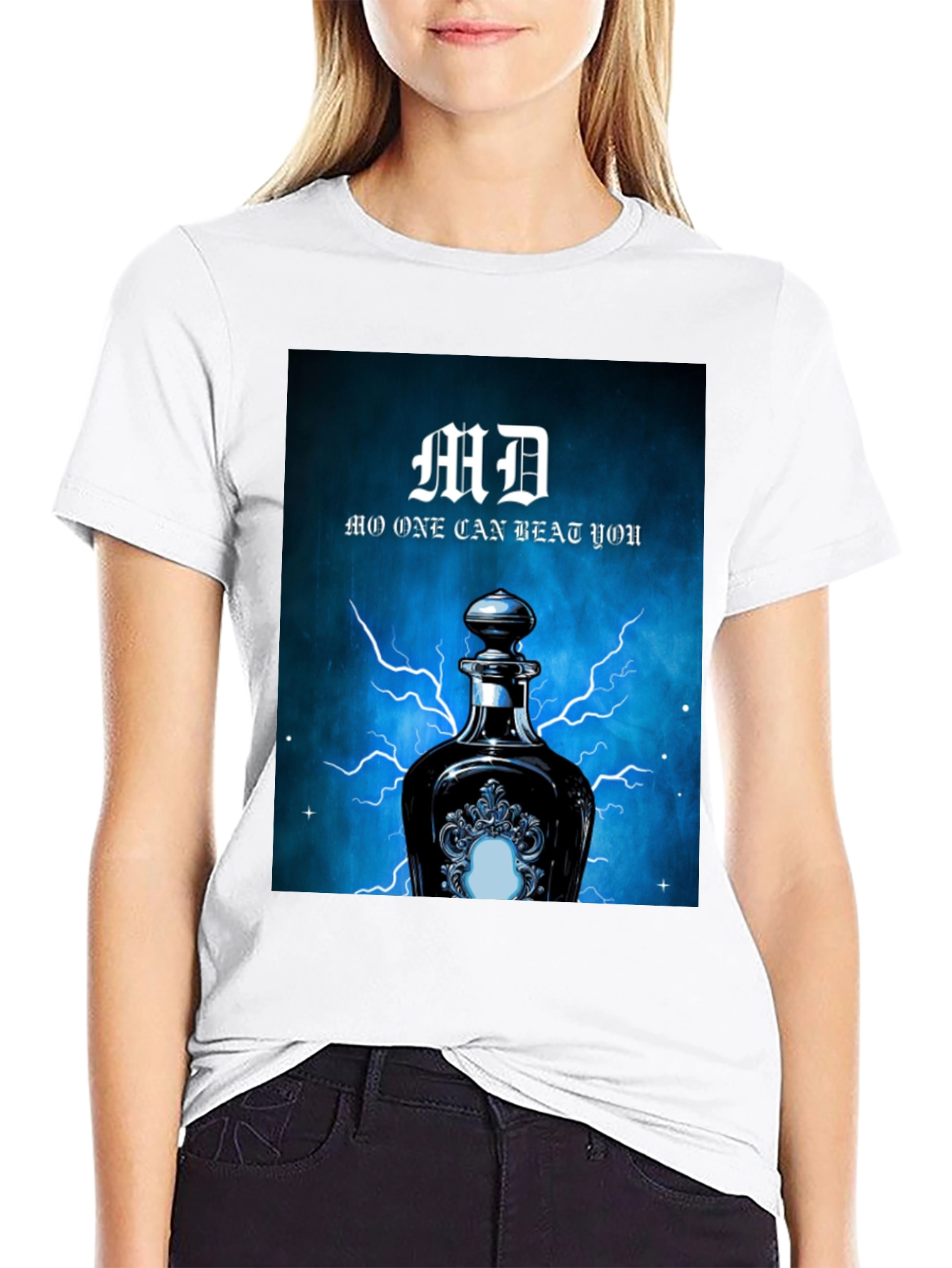 MD No One Can Beat You Black T-Shirt