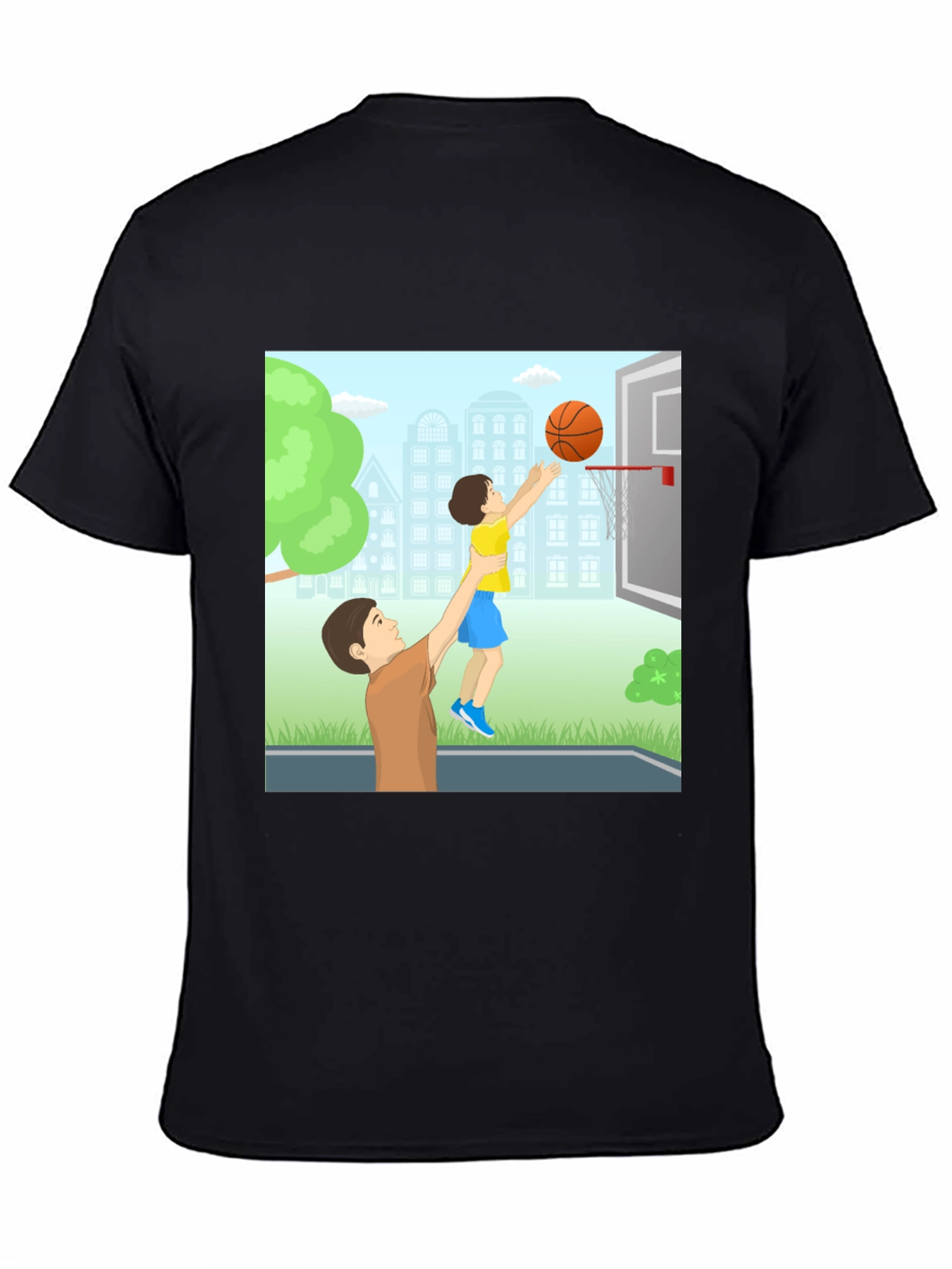 Father & Son Basketball T-Shirt