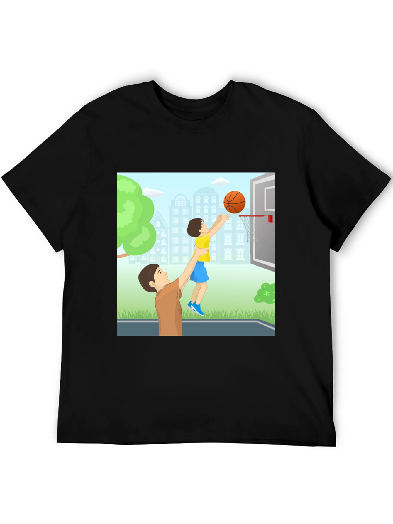 Father & Son Basketball T-Shirt
