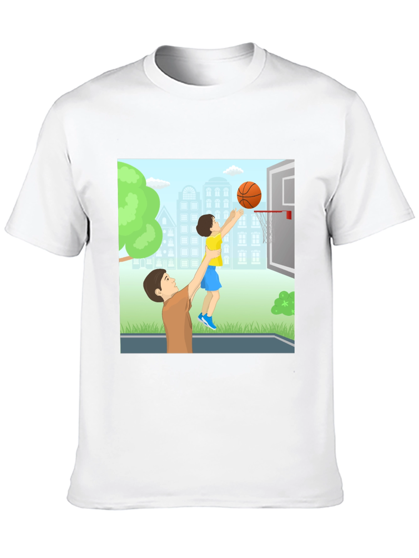 Father & Son Basketball T-Shirt