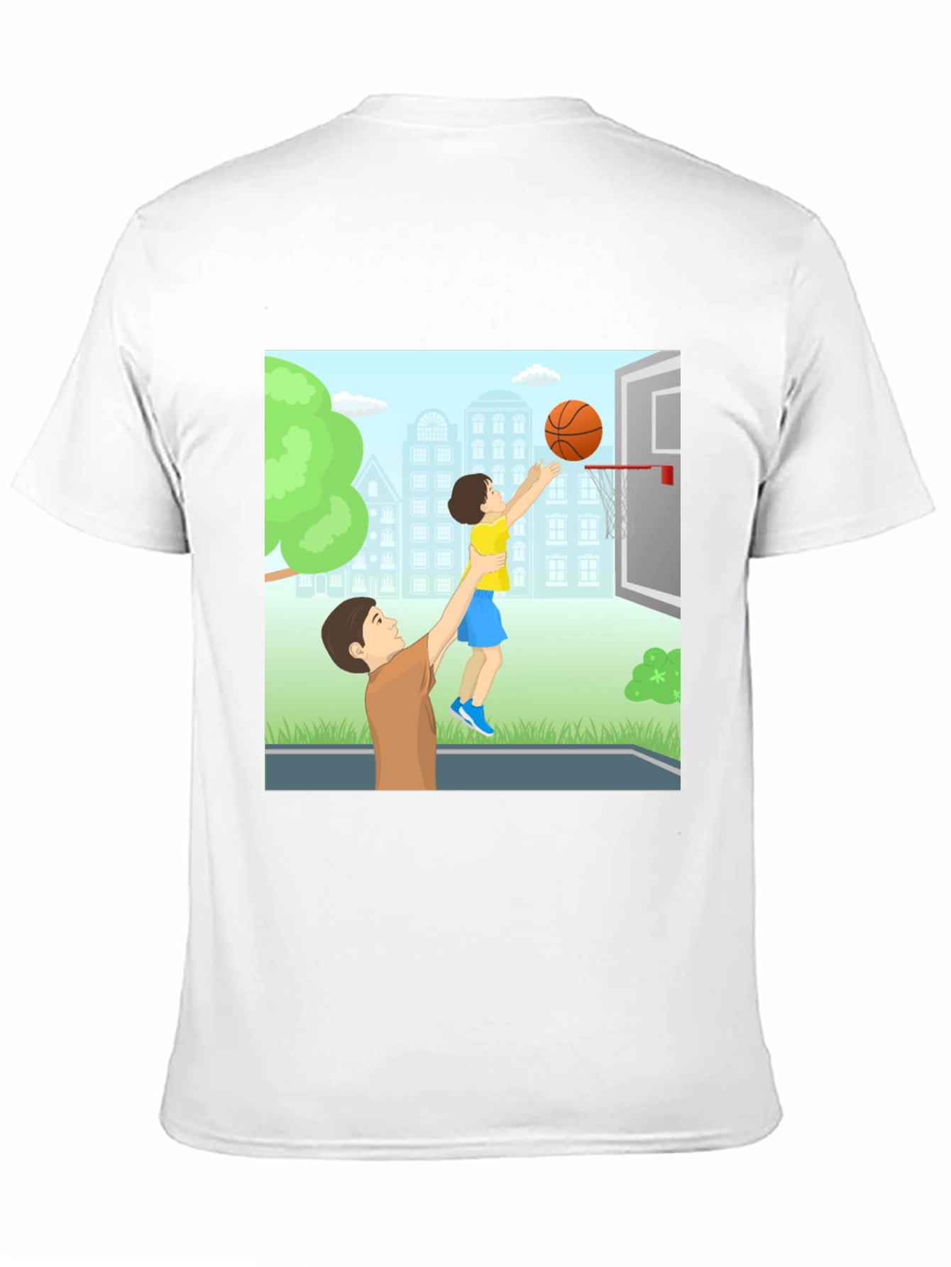Father & Son Basketball T-Shirt