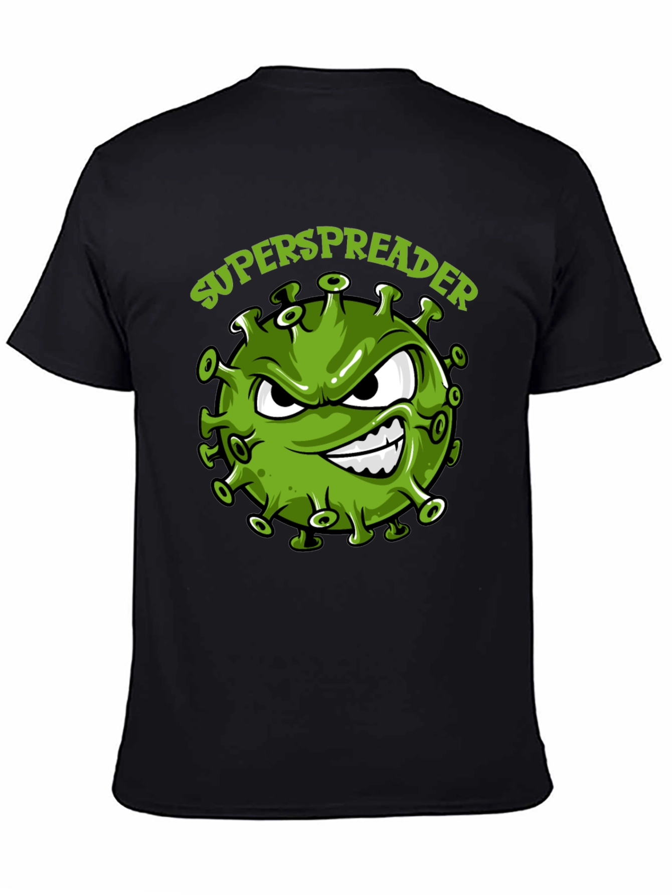 Superspreader Graphic Tee - Funny Virus Design T-Shirt