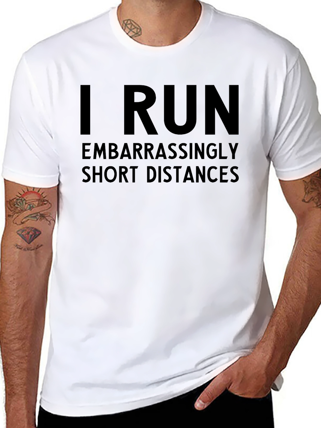 Funny Running T-Shirt - Short Distances