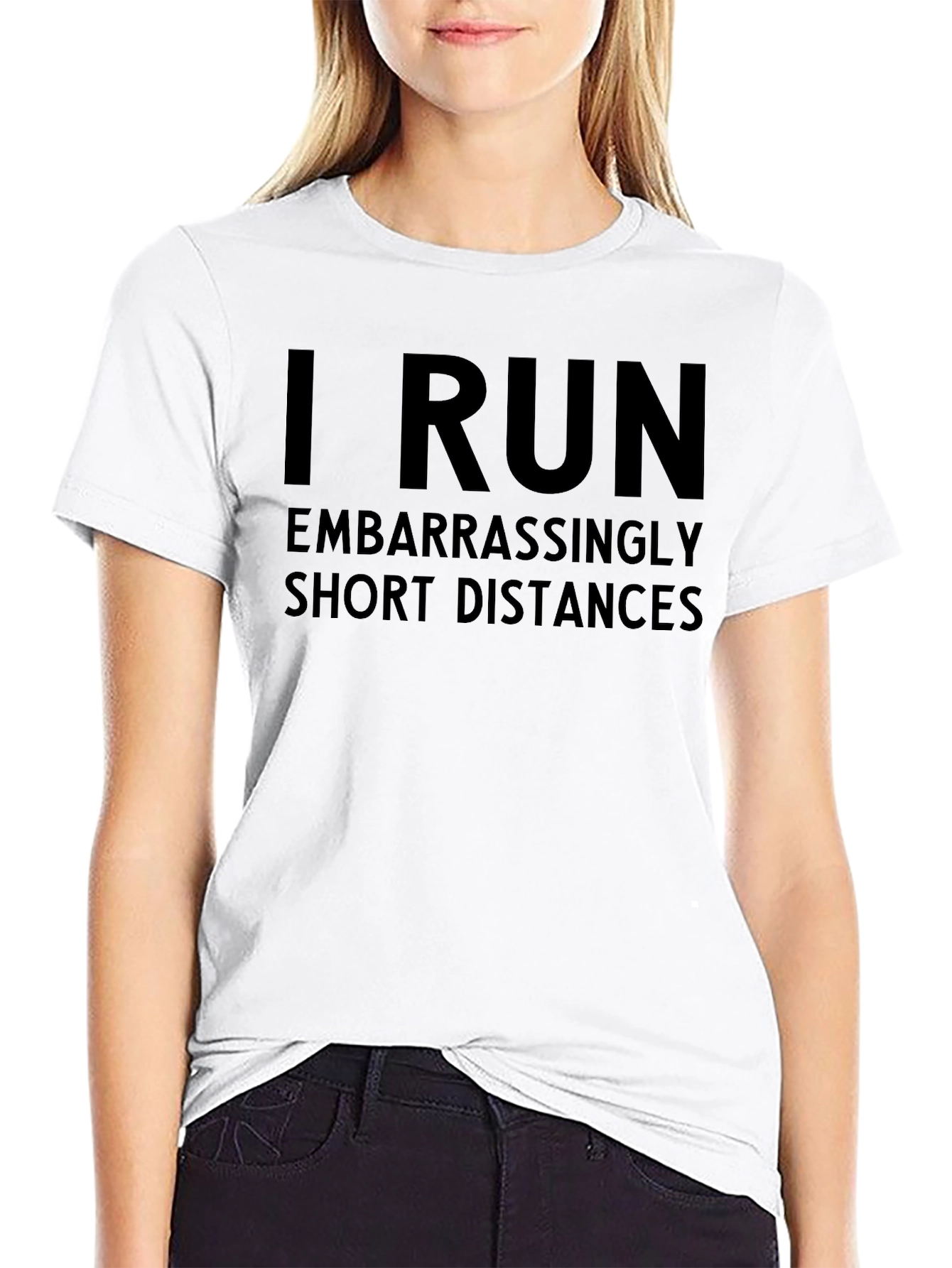 Funny Running T-Shirt - Short Distances