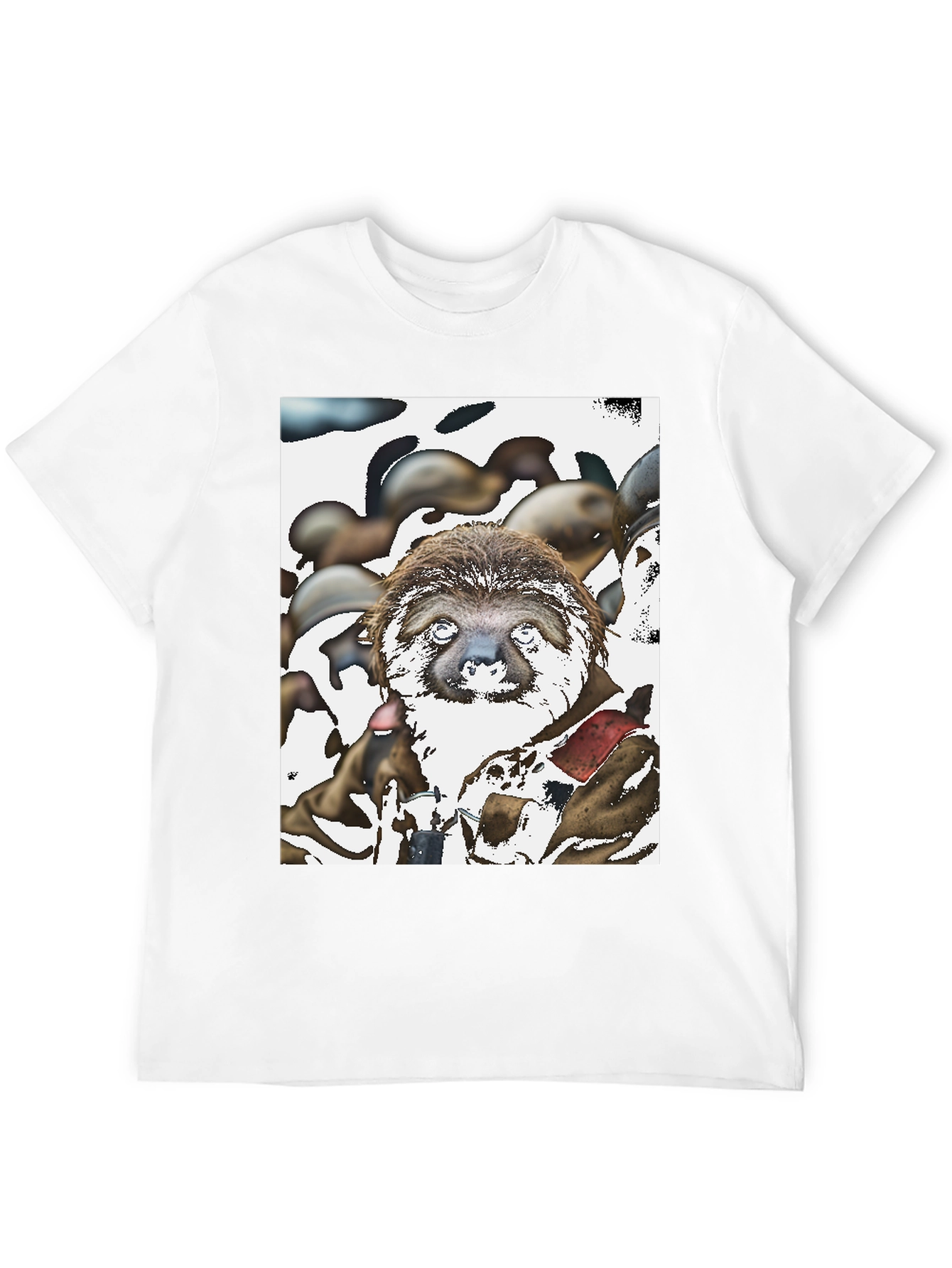 Sloth Graphic T-Shirt - Unique Art Tee