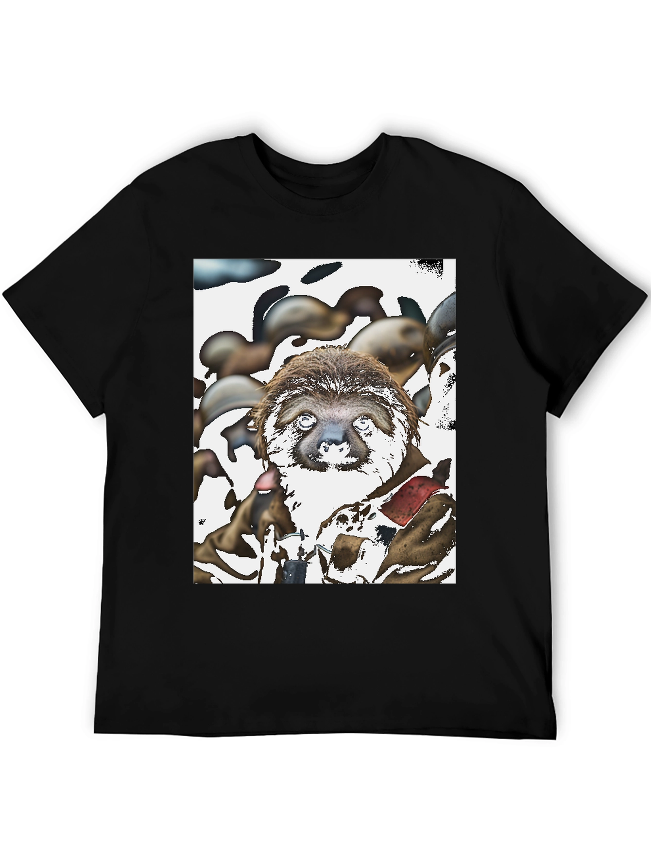 Sloth Graphic T-Shirt - Unique Art Tee