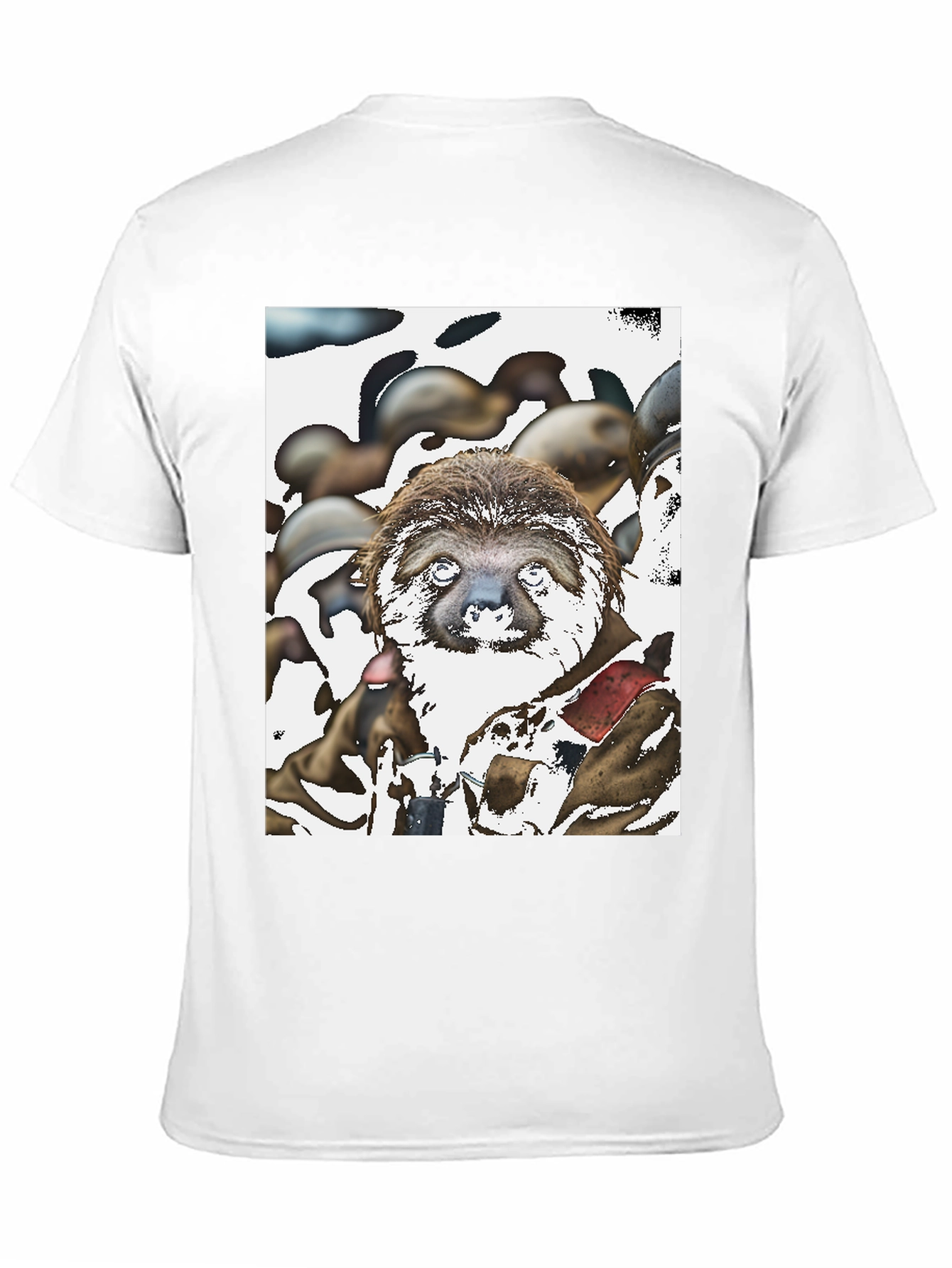 Sloth Graphic T-Shirt - Unique Art Tee