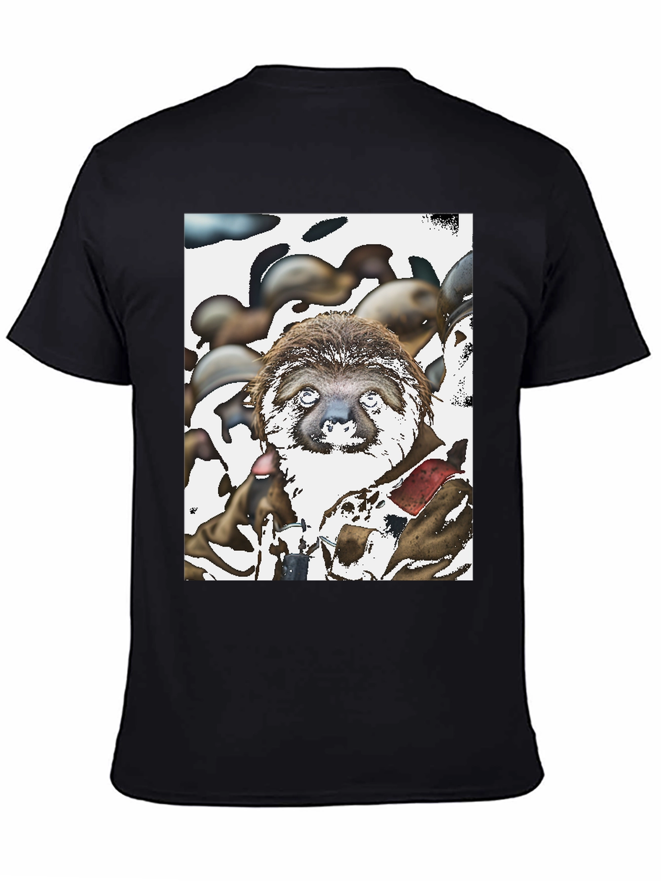 Sloth Graphic T-Shirt - Unique Art Tee