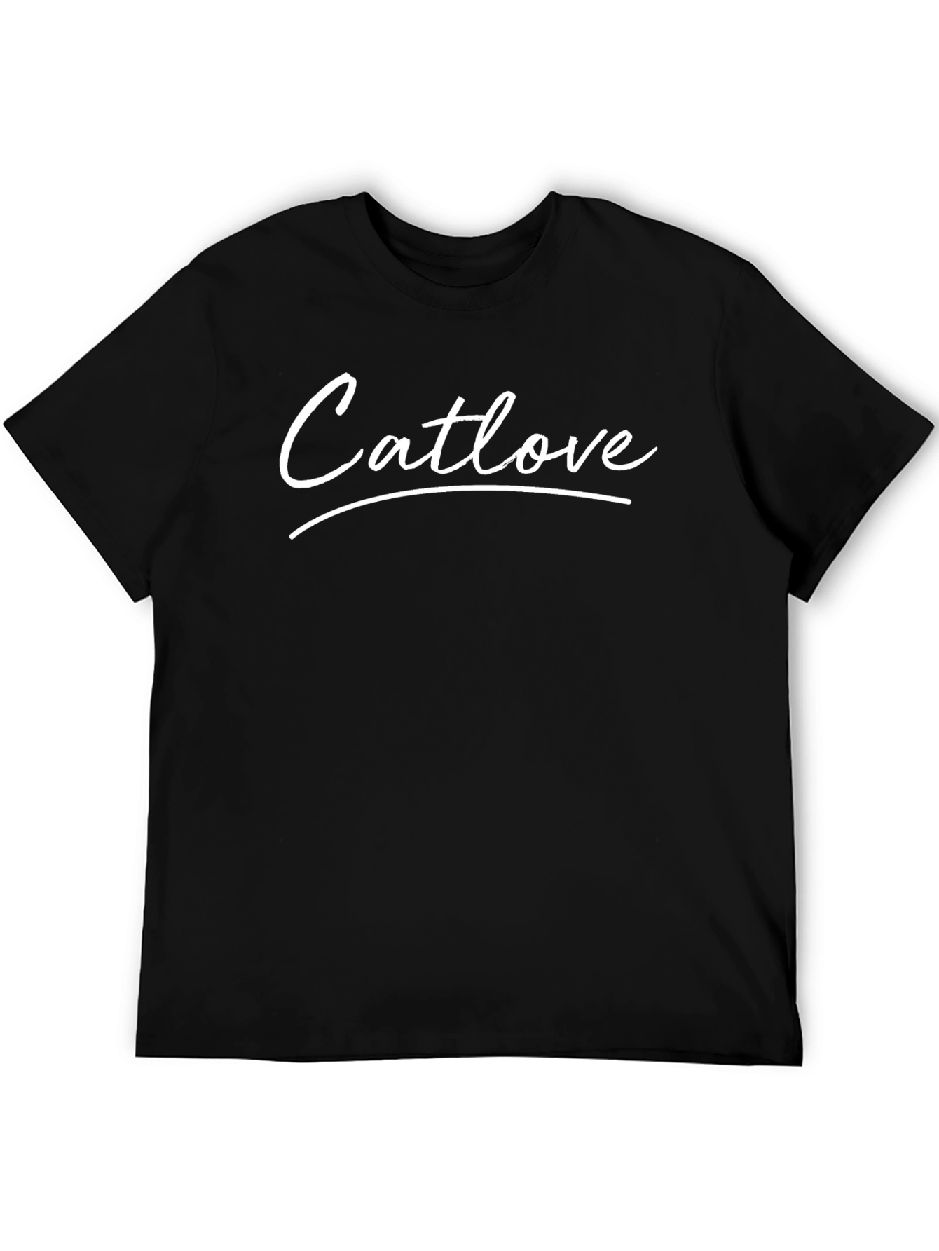 Catlove Graphic Tee - Black T-Shirt