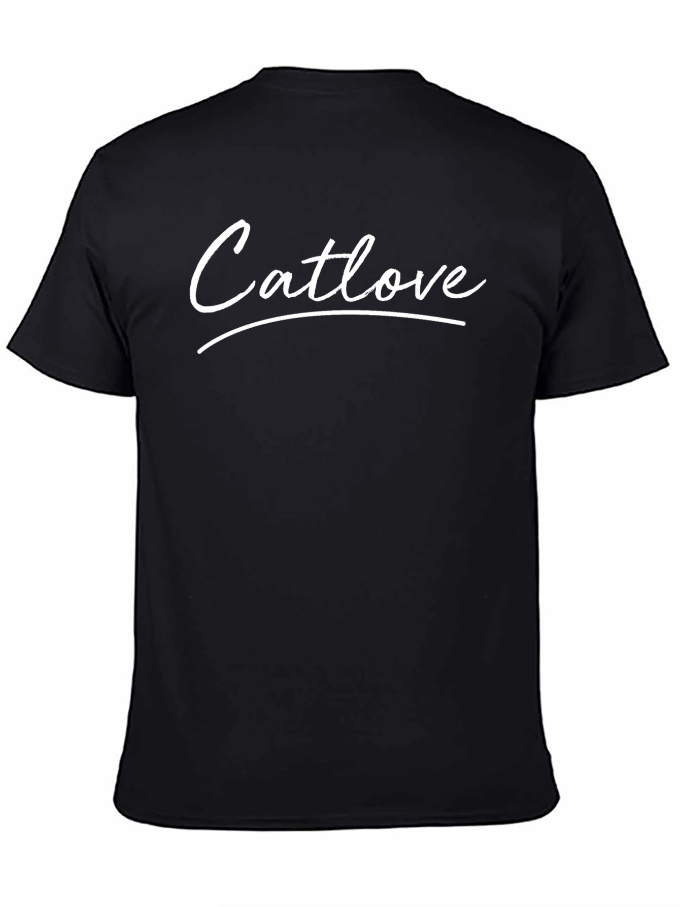 Catlove Graphic Tee - Black T-Shirt
