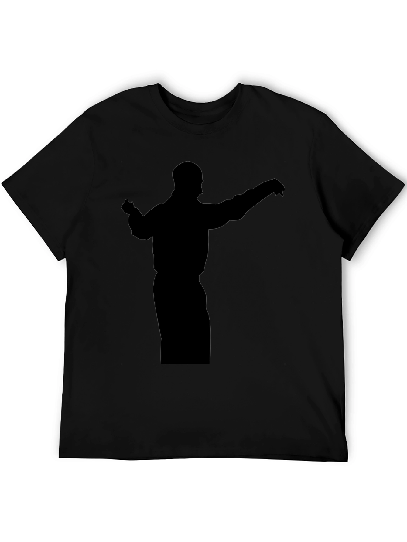 Silhouette Graphic Tee - Mens Black T-Shirt