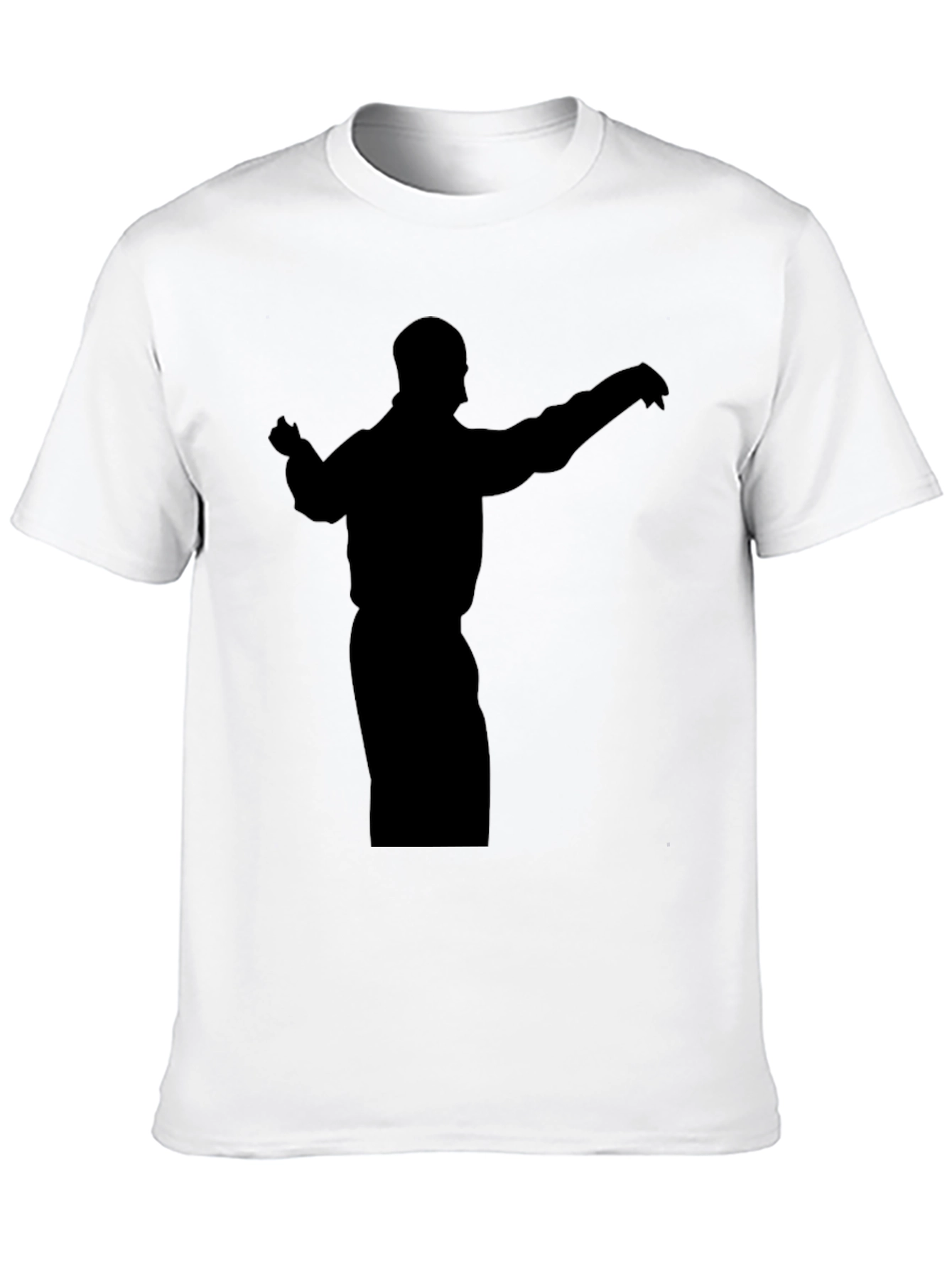 Silhouette Graphic Tee - Mens Black T-Shirt