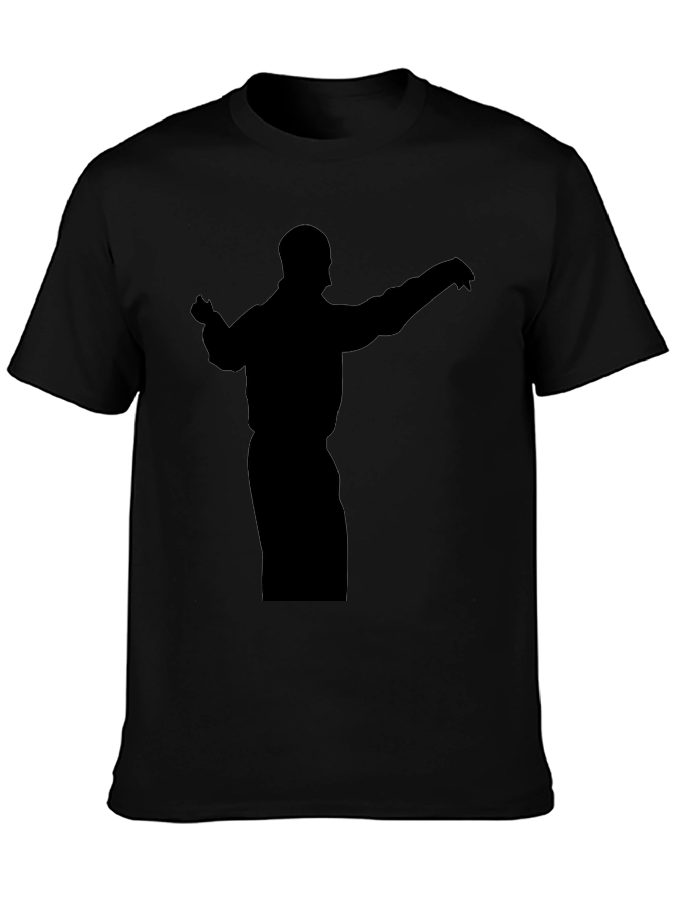 Silhouette Graphic Tee - Mens Black T-Shirt