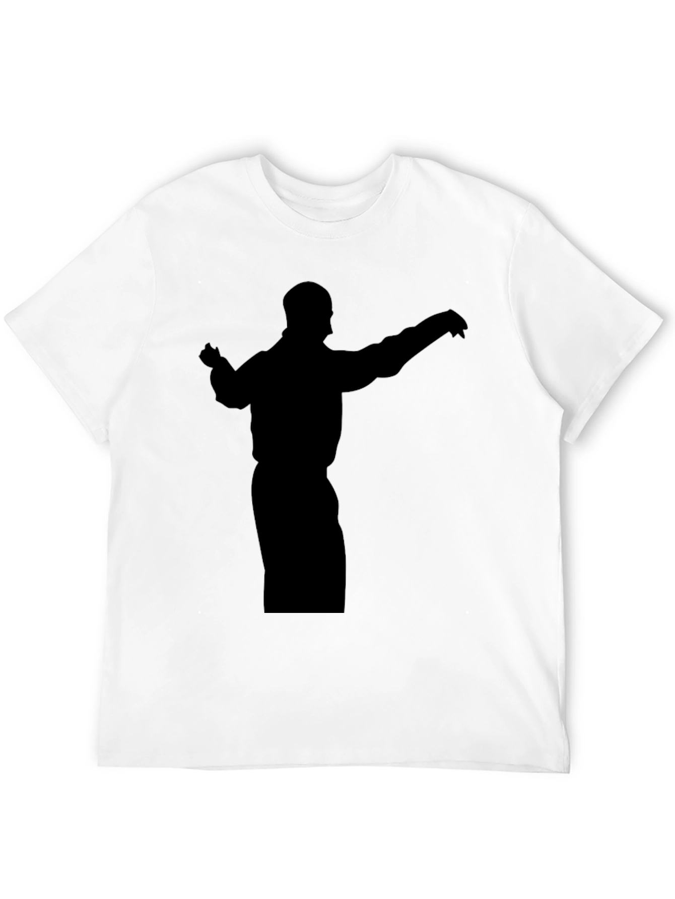 Silhouette Graphic Tee - Mens Black T-Shirt