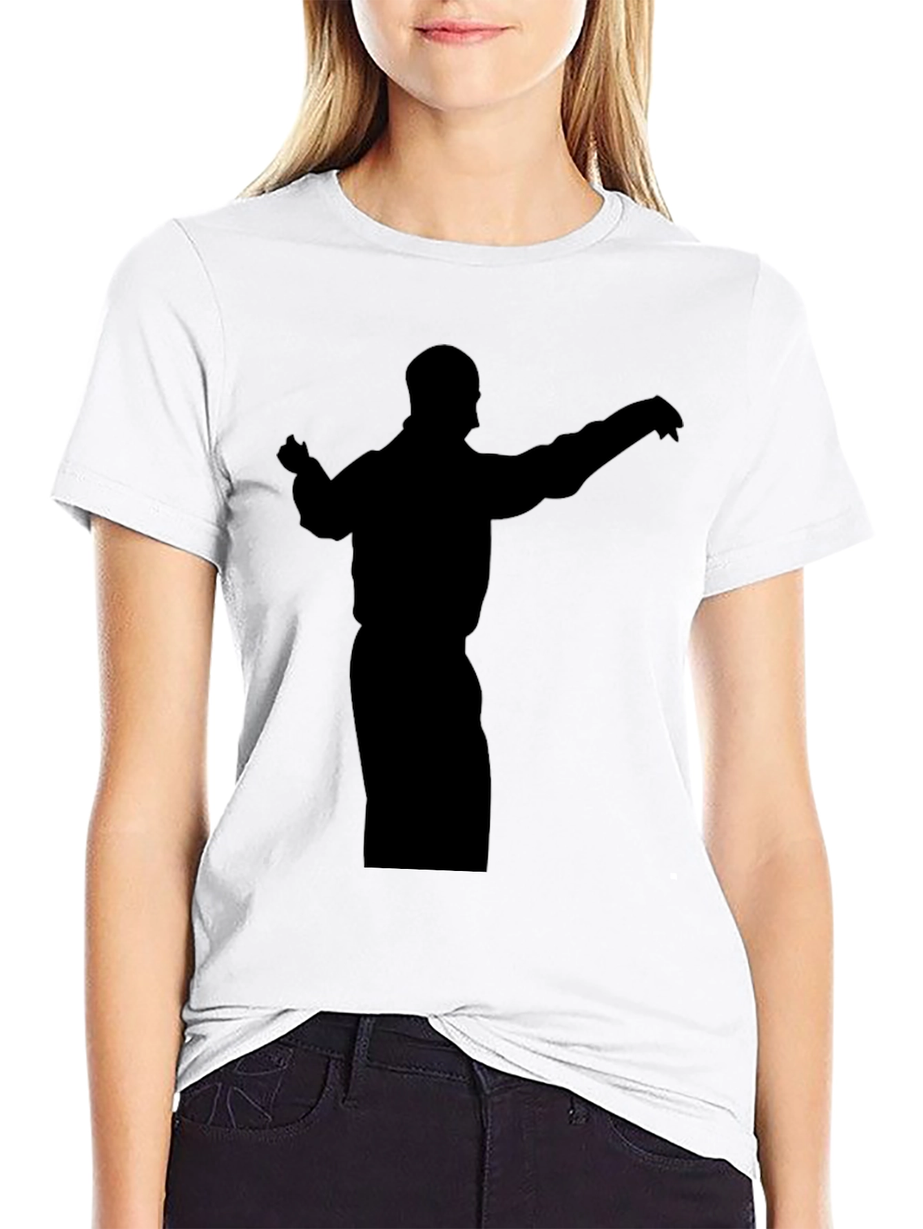 Silhouette Graphic Tee - Mens Black T-Shirt