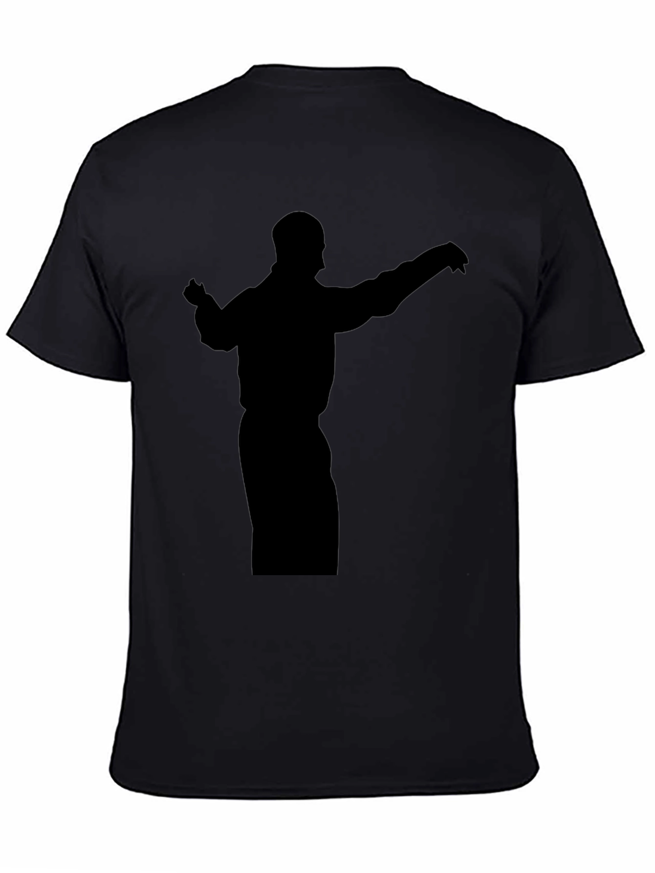 Silhouette Graphic Tee - Mens Black T-Shirt