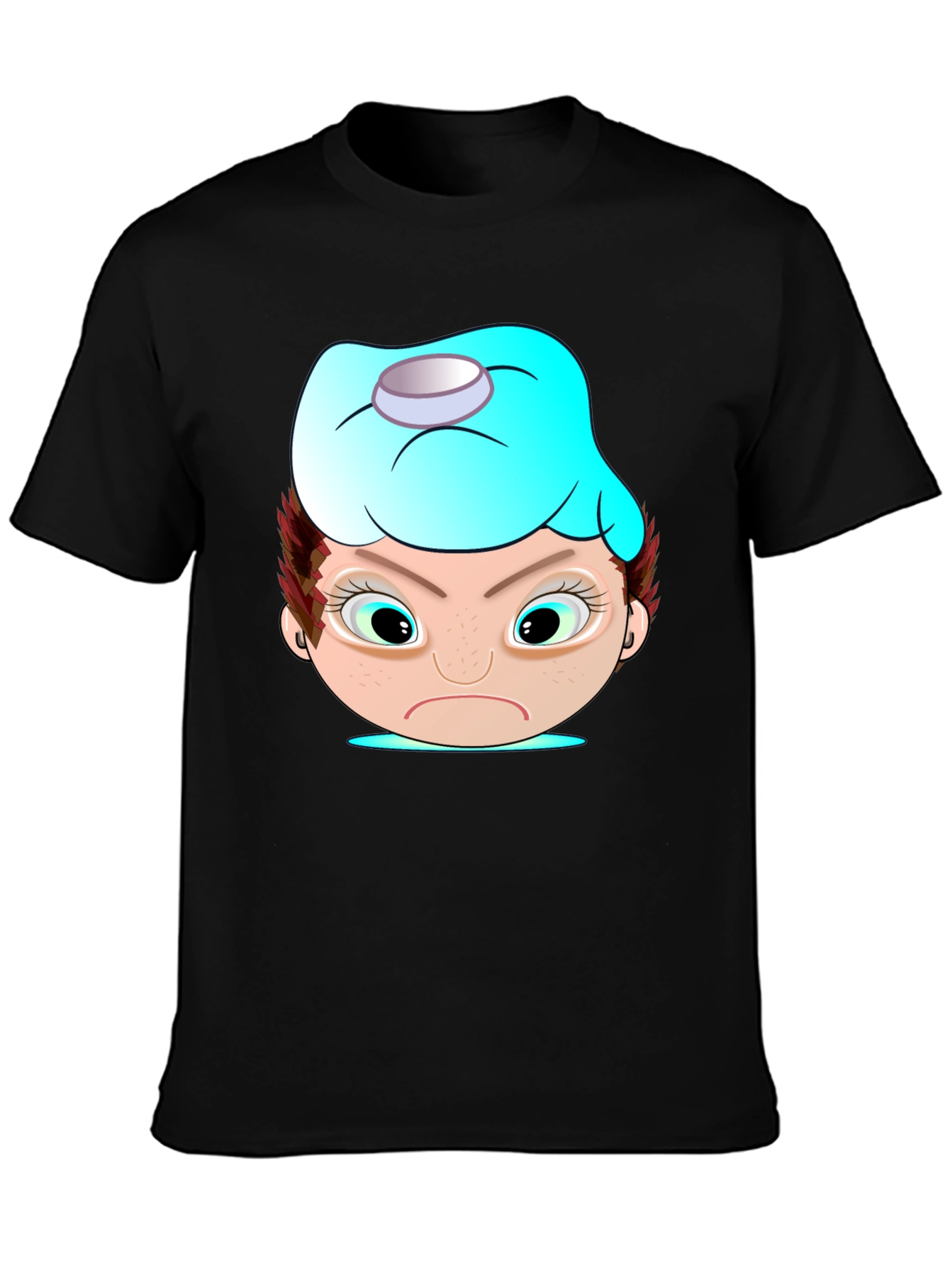Funny Cartoon Headache T-Shirt