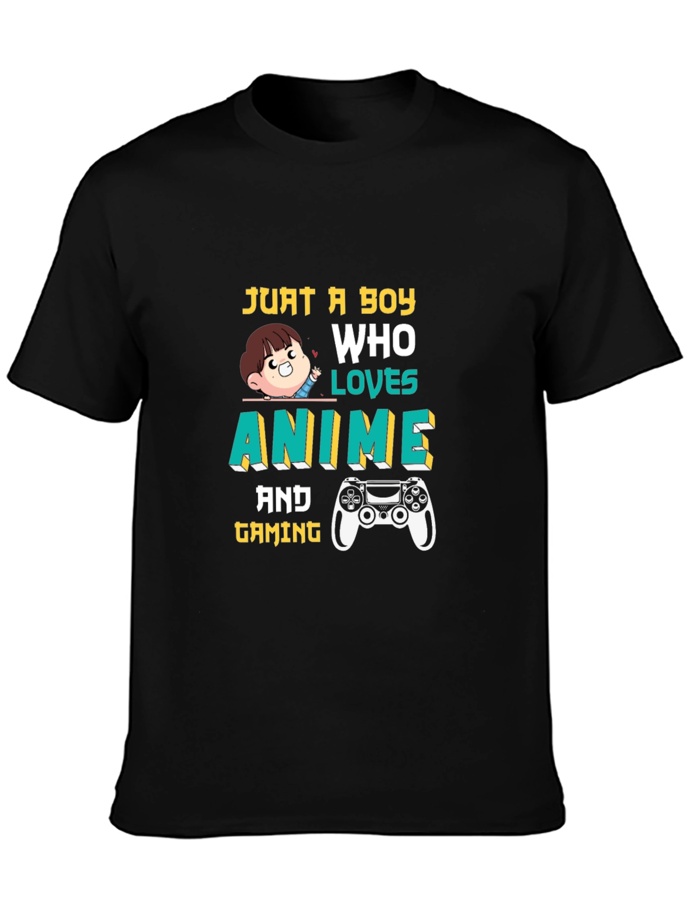 Anime & Gaming Boys Graphic Tee