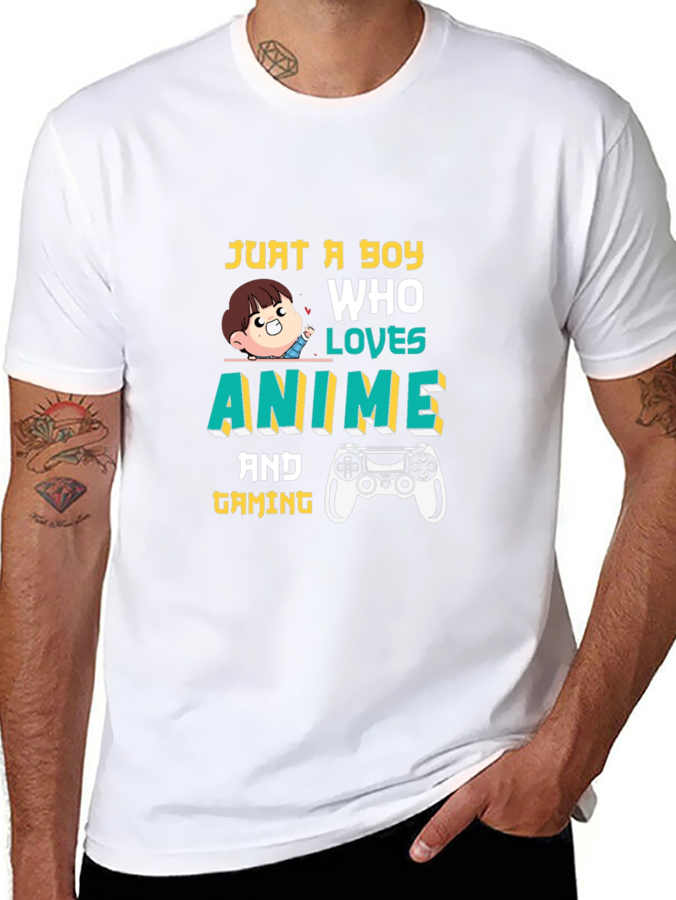 Anime & Gaming Boys Graphic Tee