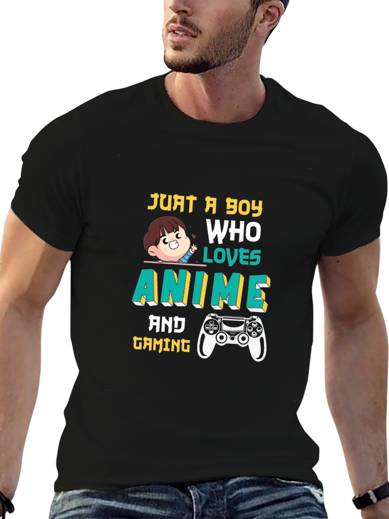 Anime & Gaming Boys Graphic Tee