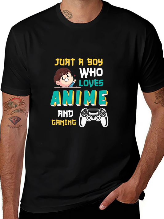 Anime & Gaming Boys Graphic Tee