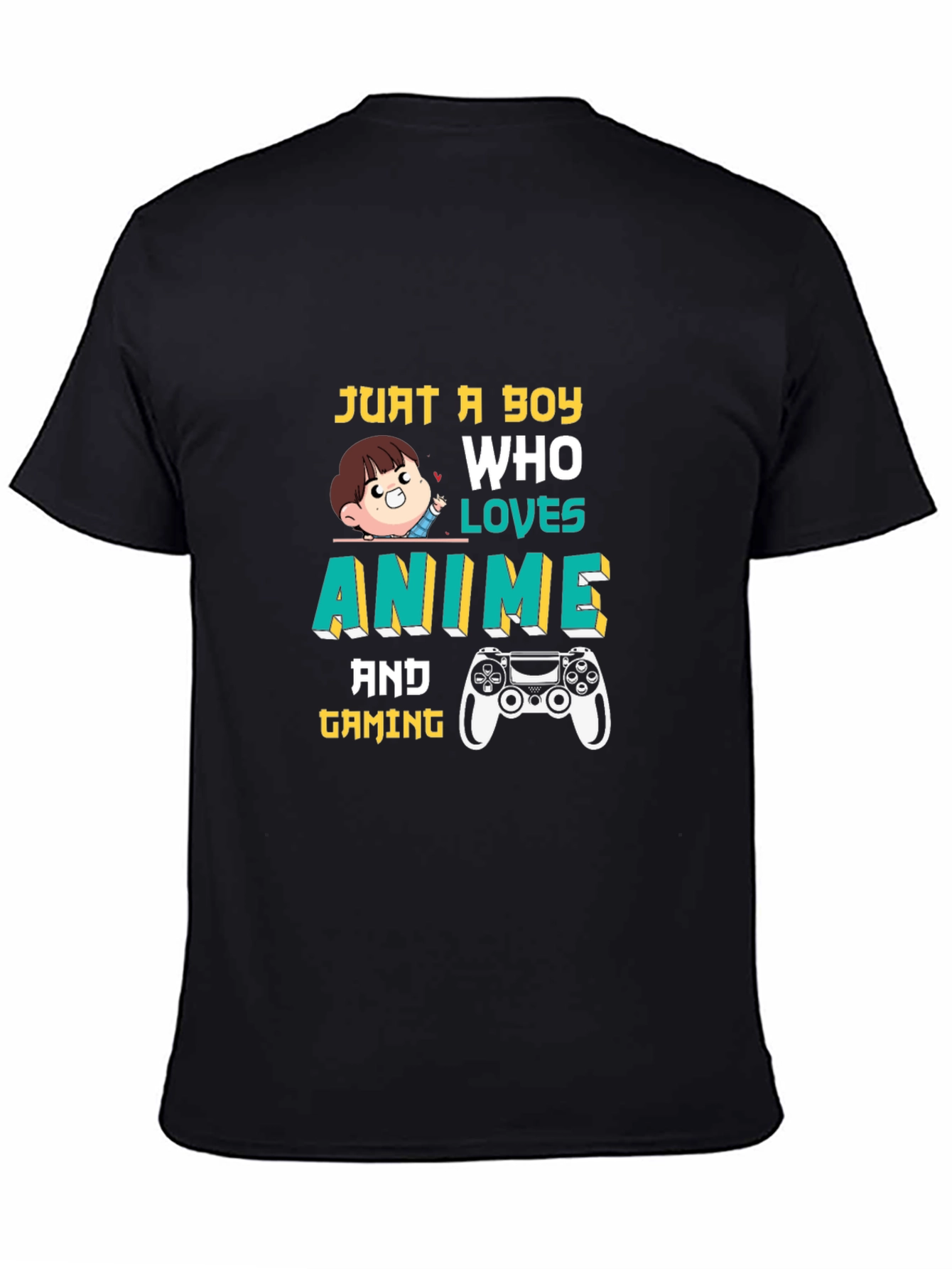 Anime & Gaming Boys Graphic Tee