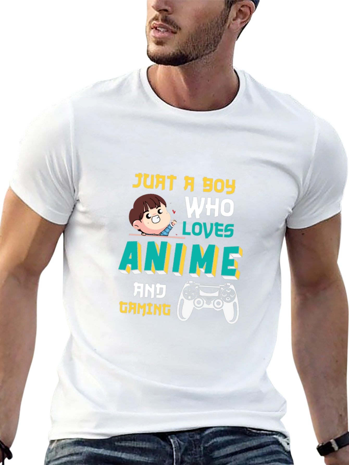 Anime & Gaming Boys Graphic Tee
