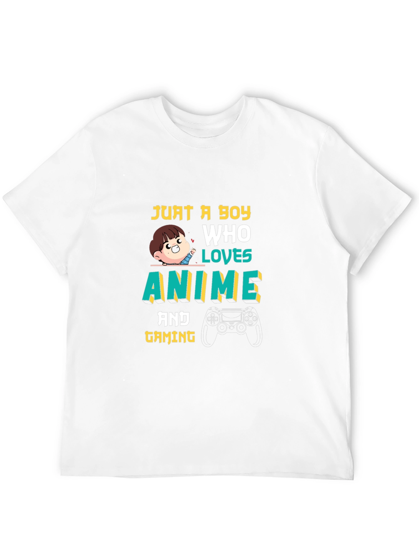 Anime & Gaming Boys Graphic Tee
