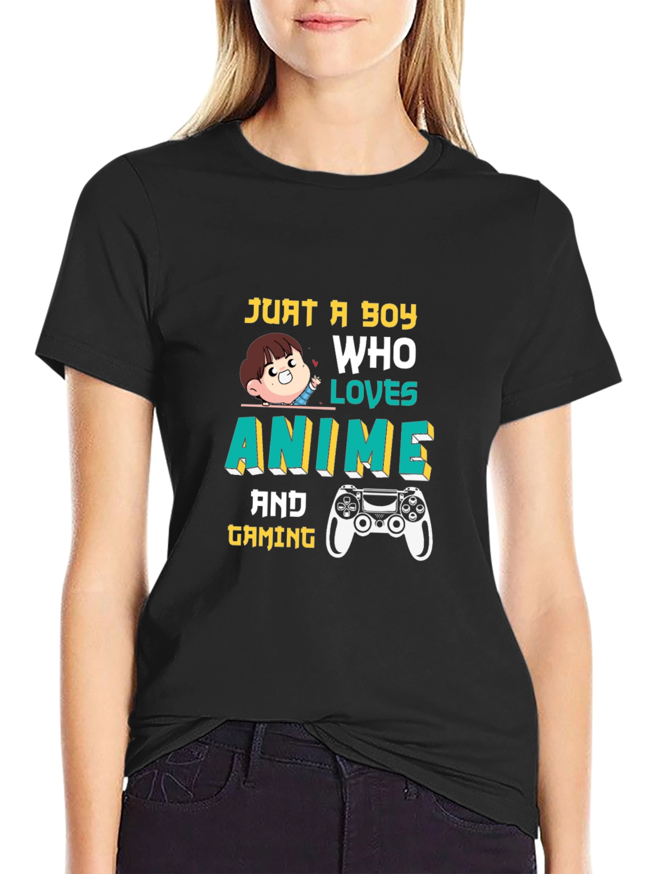 Anime & Gaming Boys Graphic Tee