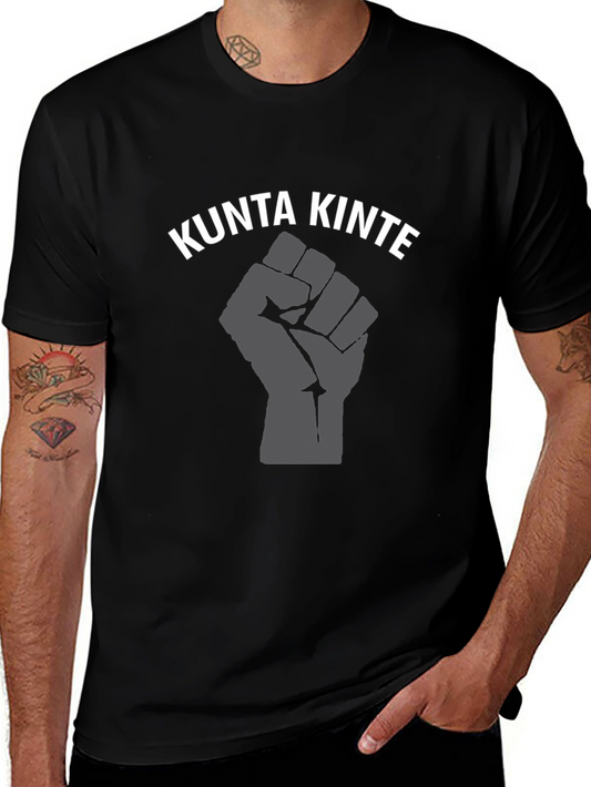 Kunta Kinte Fist T-Shirt - Black