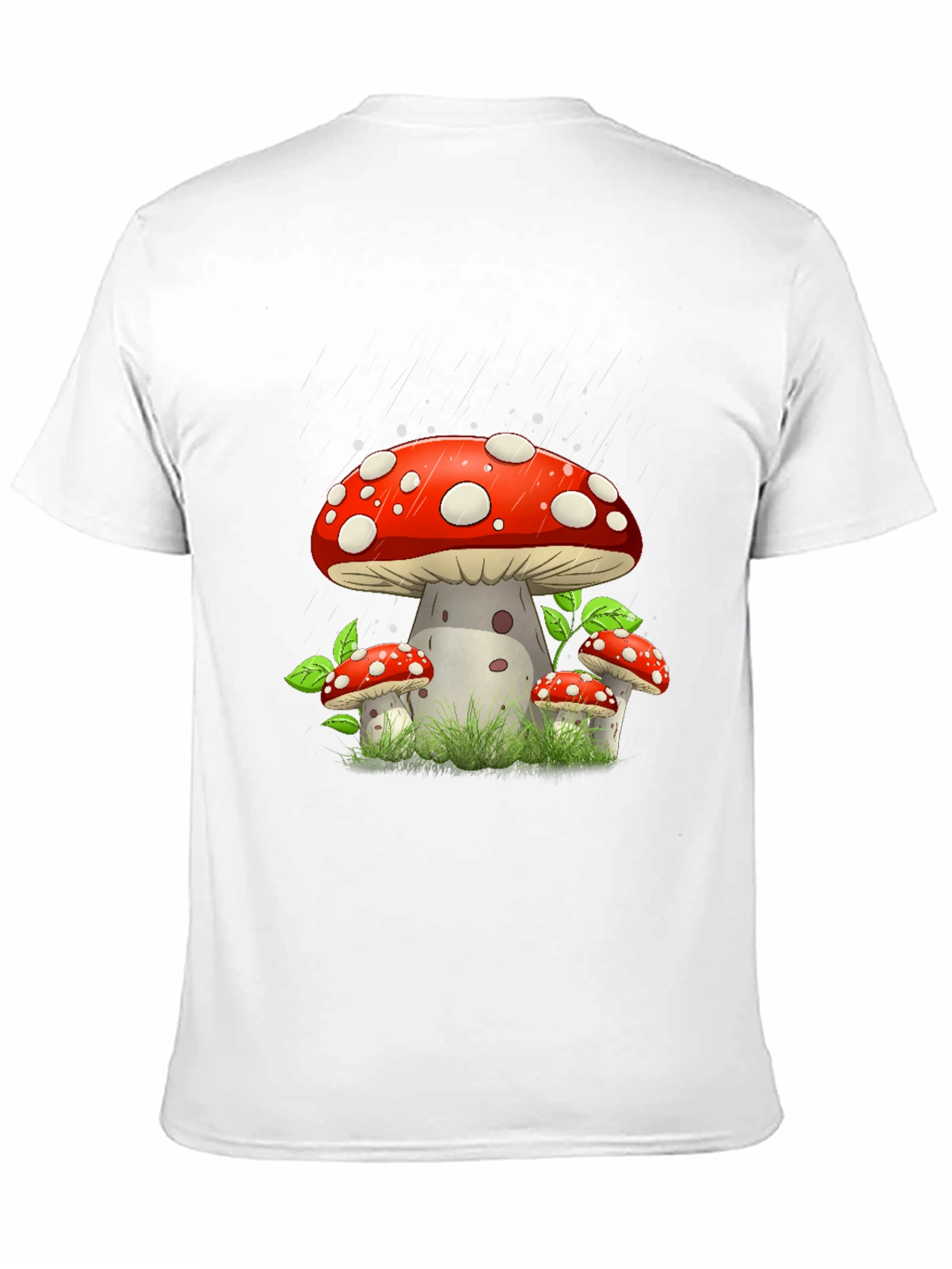 Mushroom Graphic Tee - Funky Style