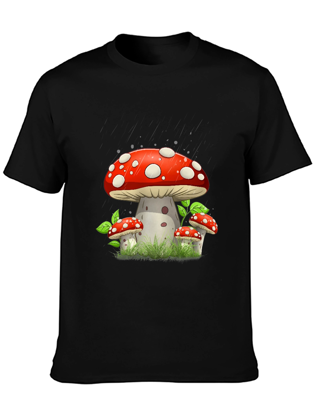 Mushroom Graphic Tee - Funky Style