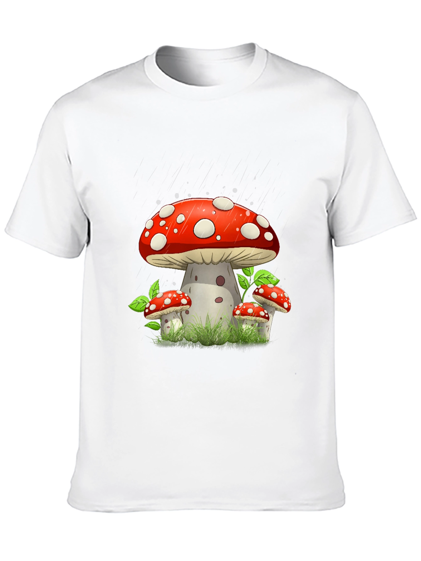 Mushroom Graphic Tee - Funky Style