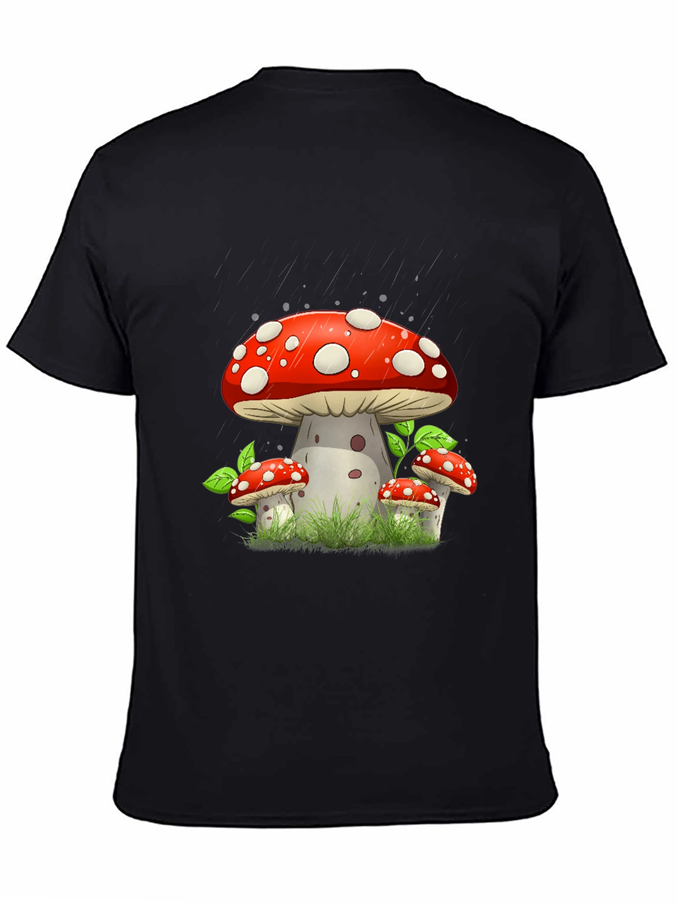 Mushroom Graphic Tee - Funky Style