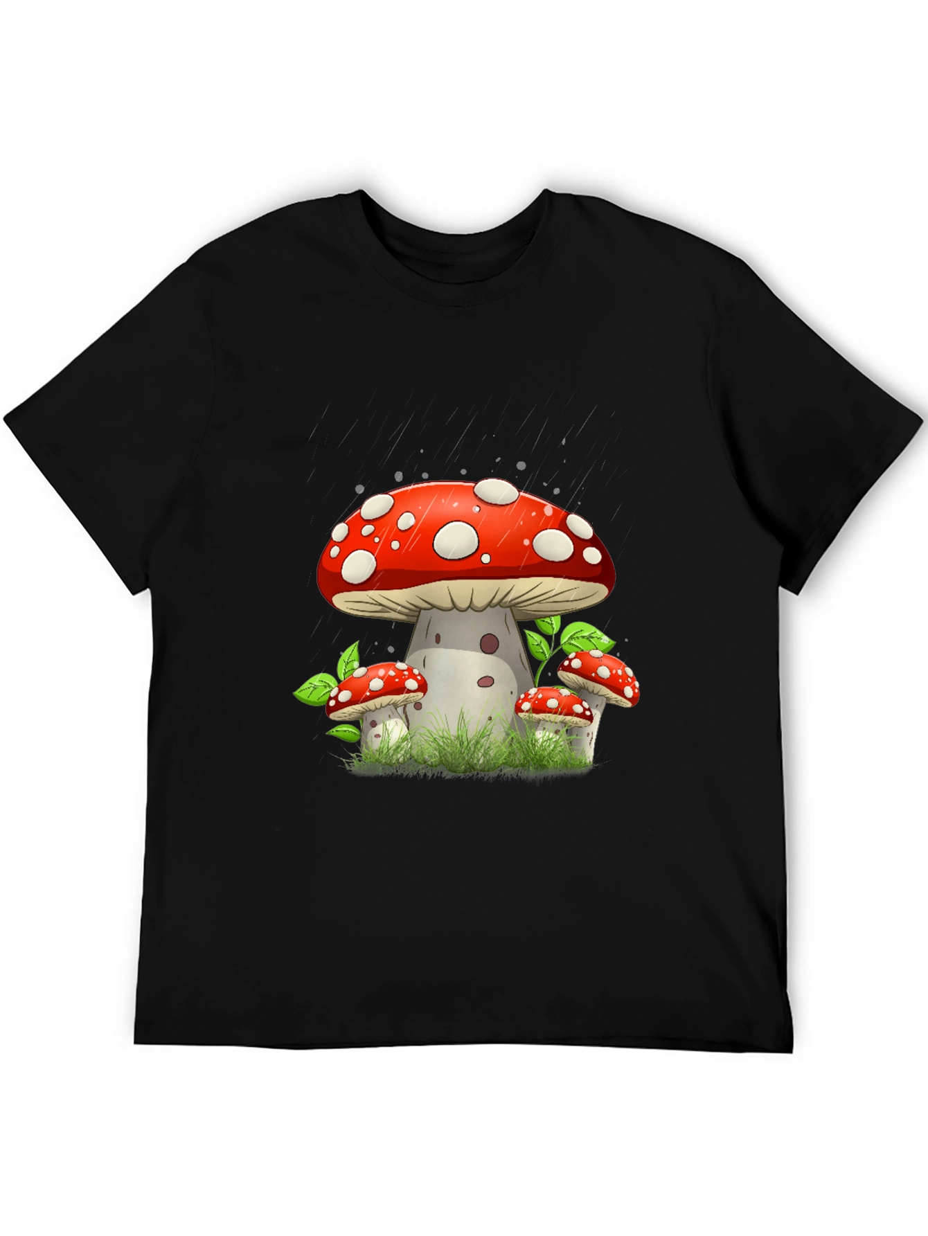 Mushroom Graphic Tee - Funky Style