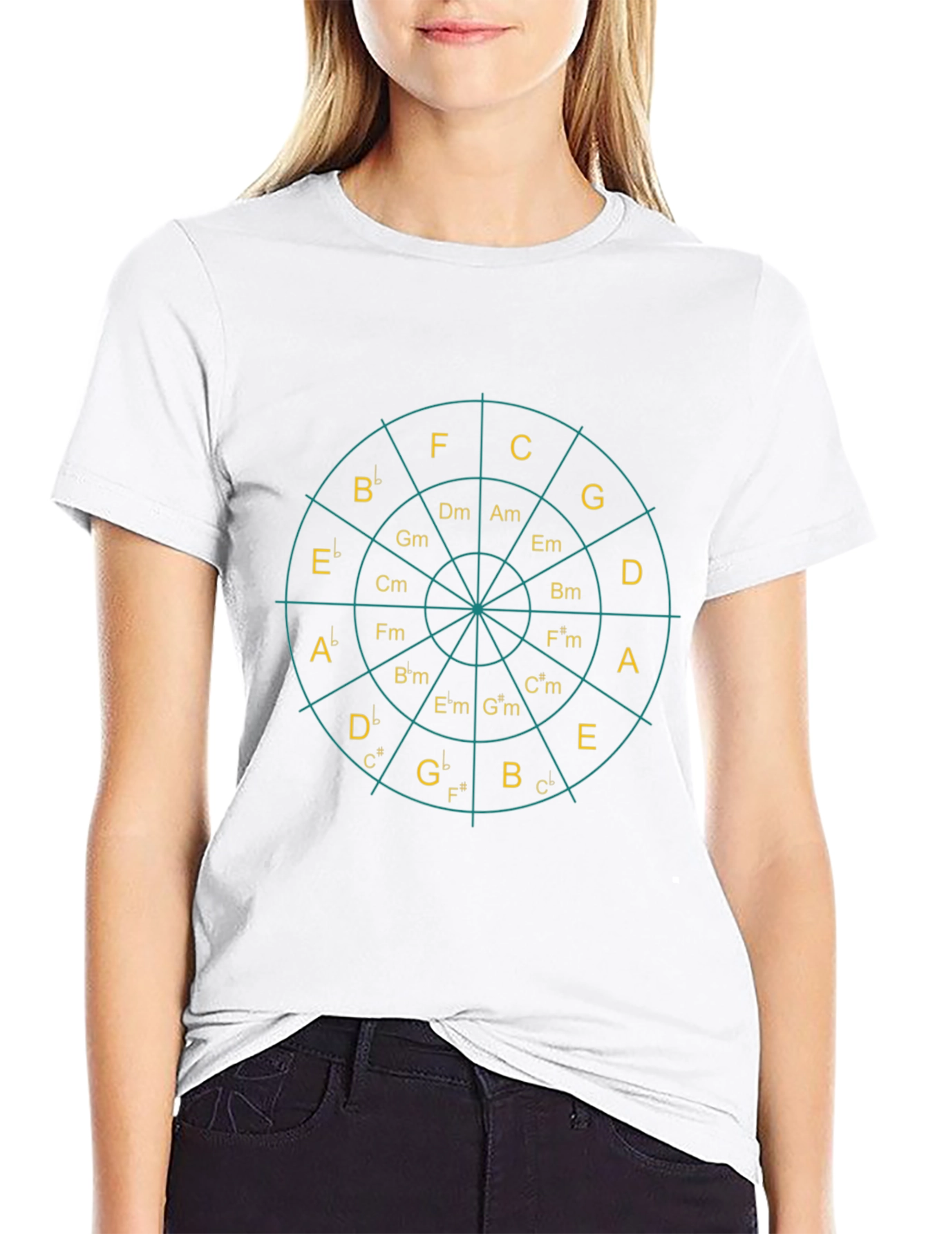 Circle of Fifths Music Theory T-Shirt