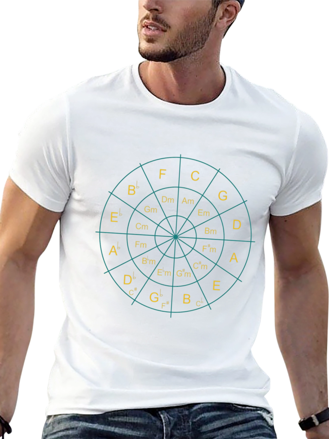 Circle of Fifths Music Theory T-Shirt