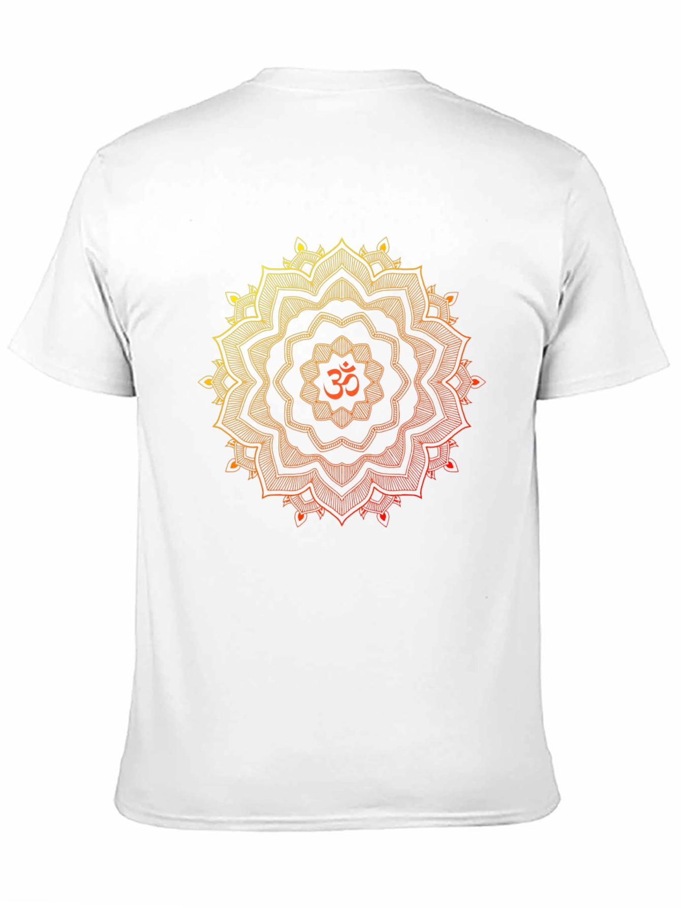 Om Mandala Graphic Black T-Shirt
