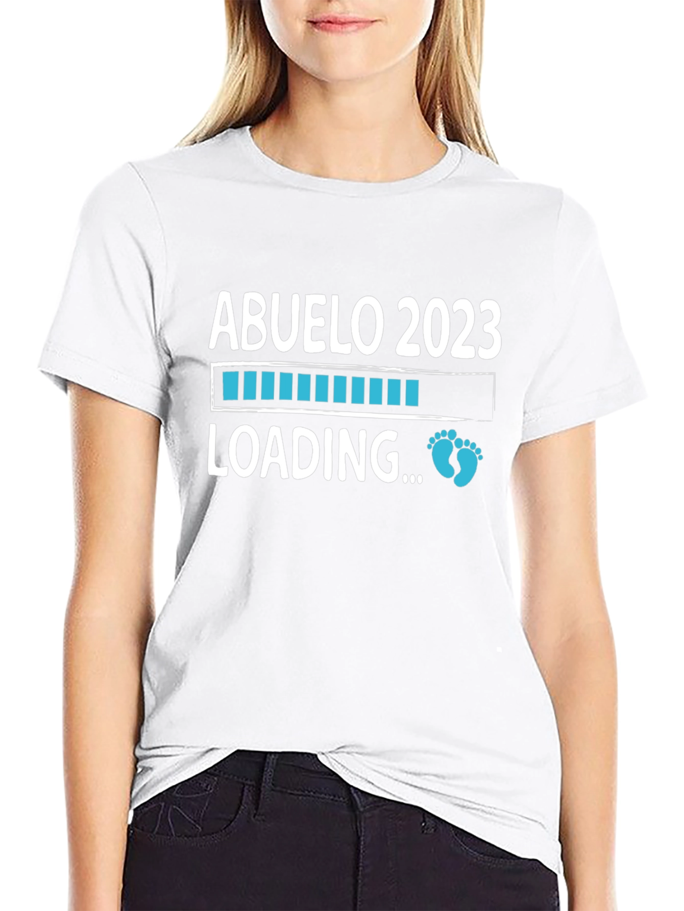 Abuelo 2023 Loading T-Shirt - New Grandfather Gift
