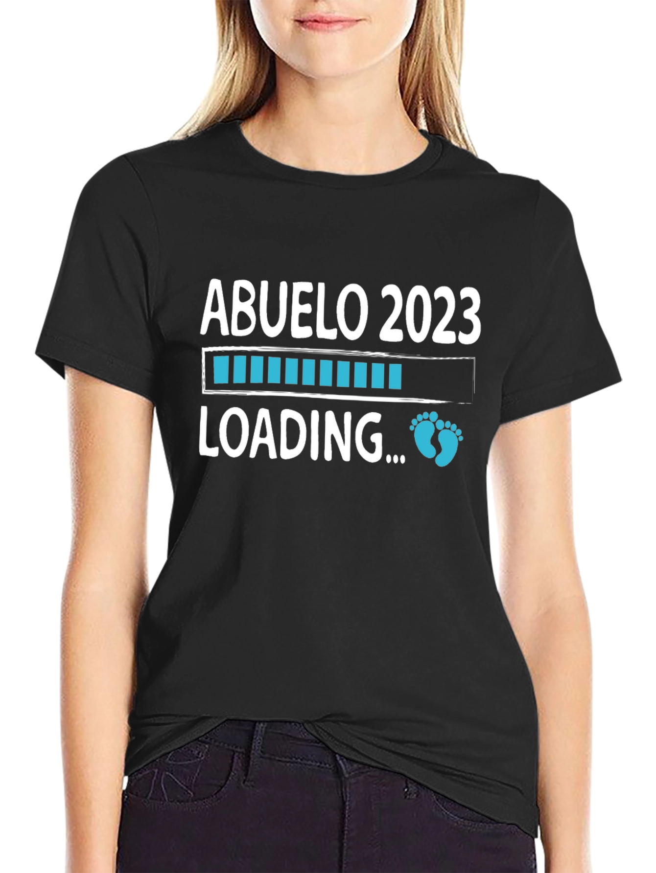 Abuelo 2023 Loading T-Shirt - New Grandfather Gift