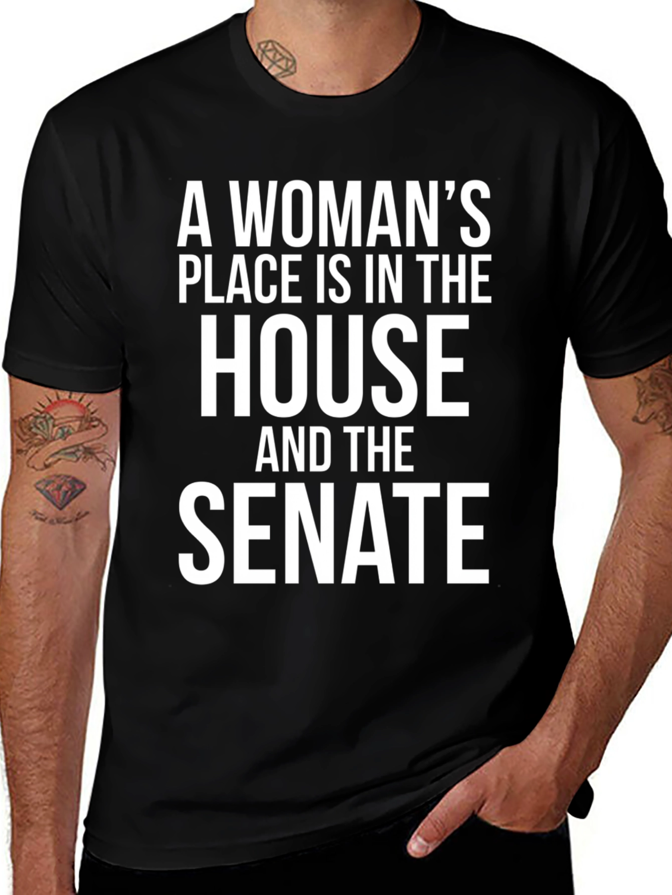 Feminist Statement T-Shirt: House and Senate