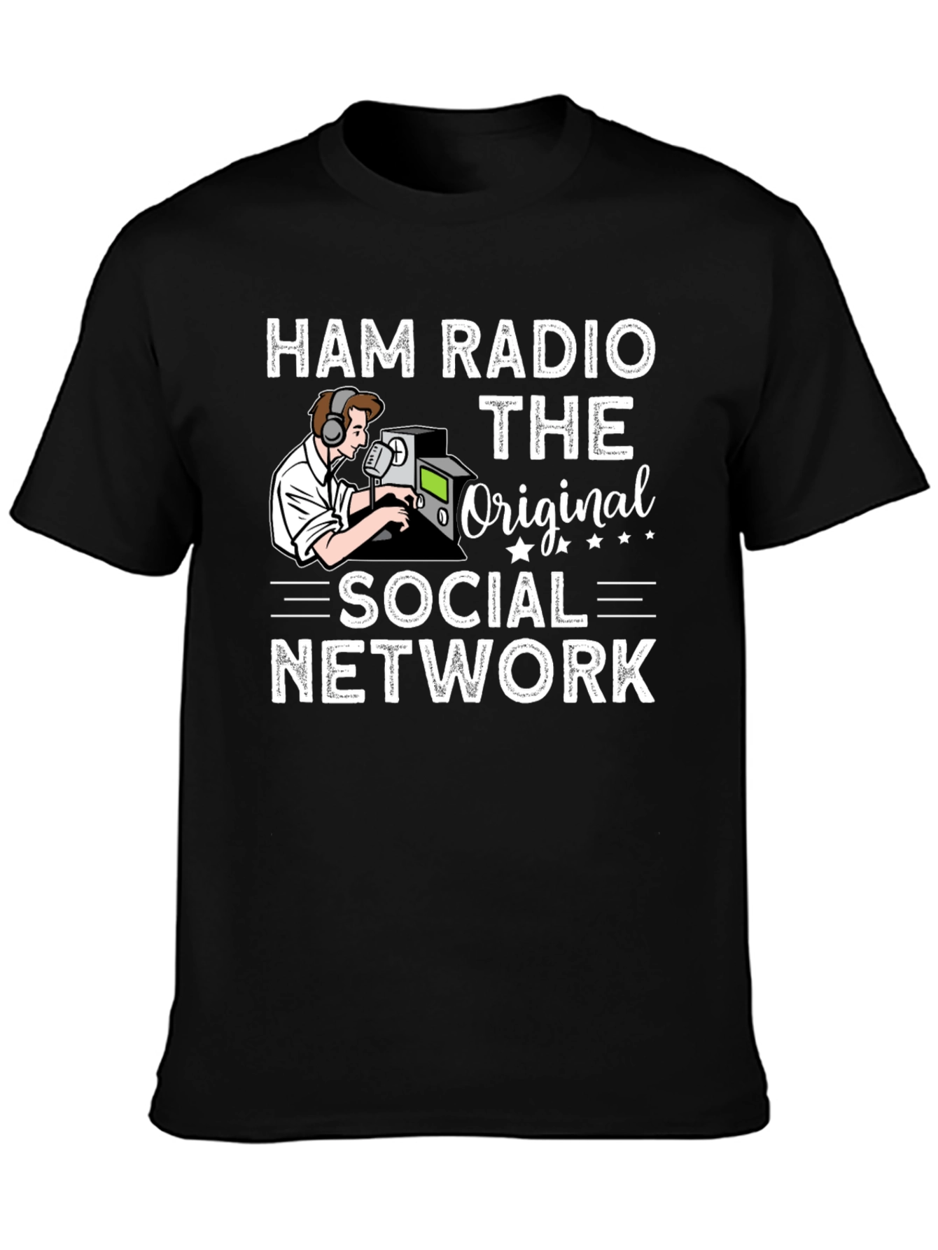Ham Radio The Original Social Network T-Shirt