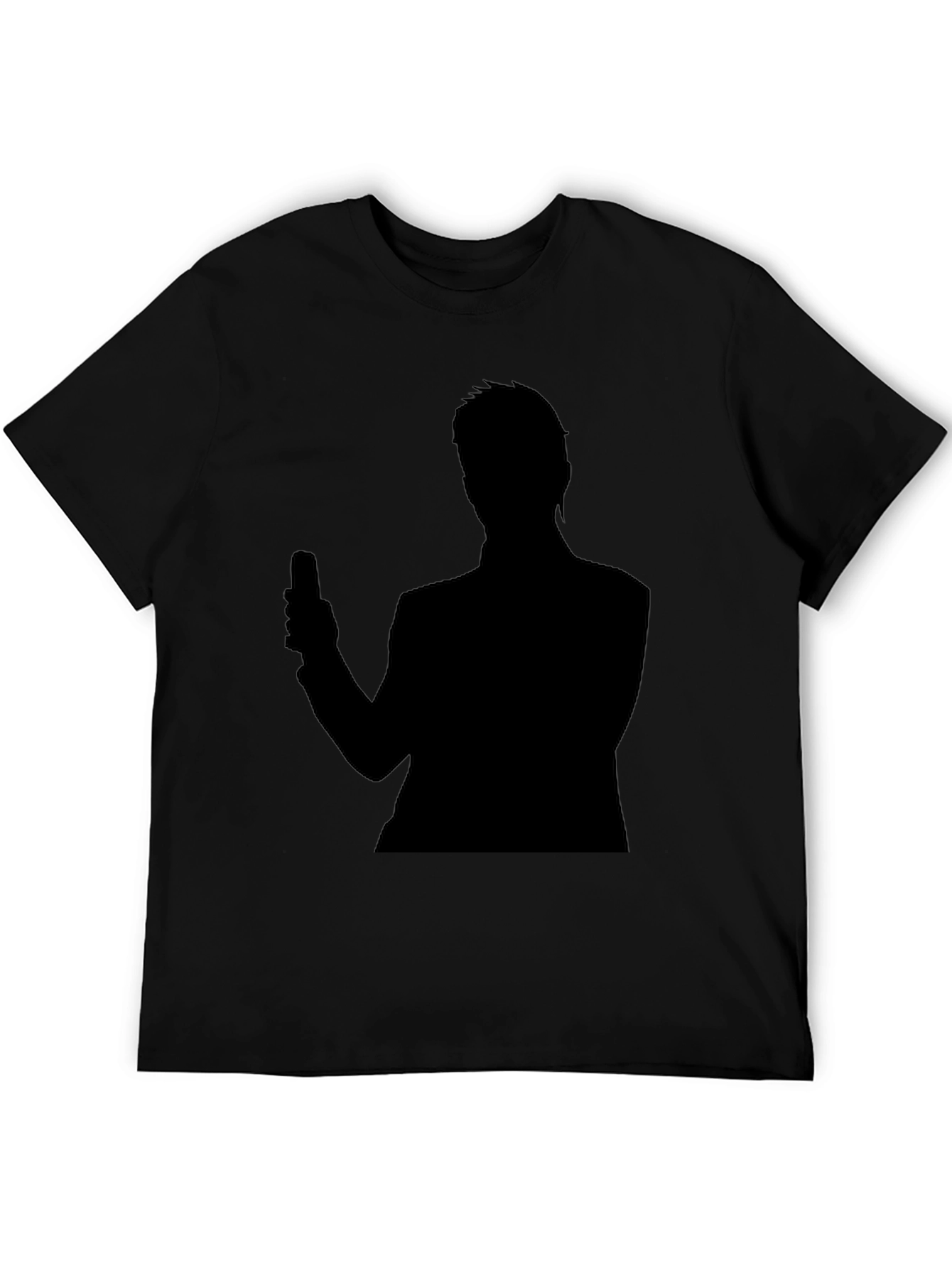 Silhouette Graphic Tee - Black