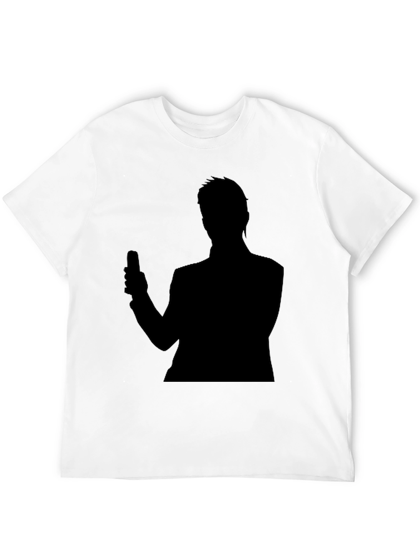 Silhouette Graphic Tee - Black