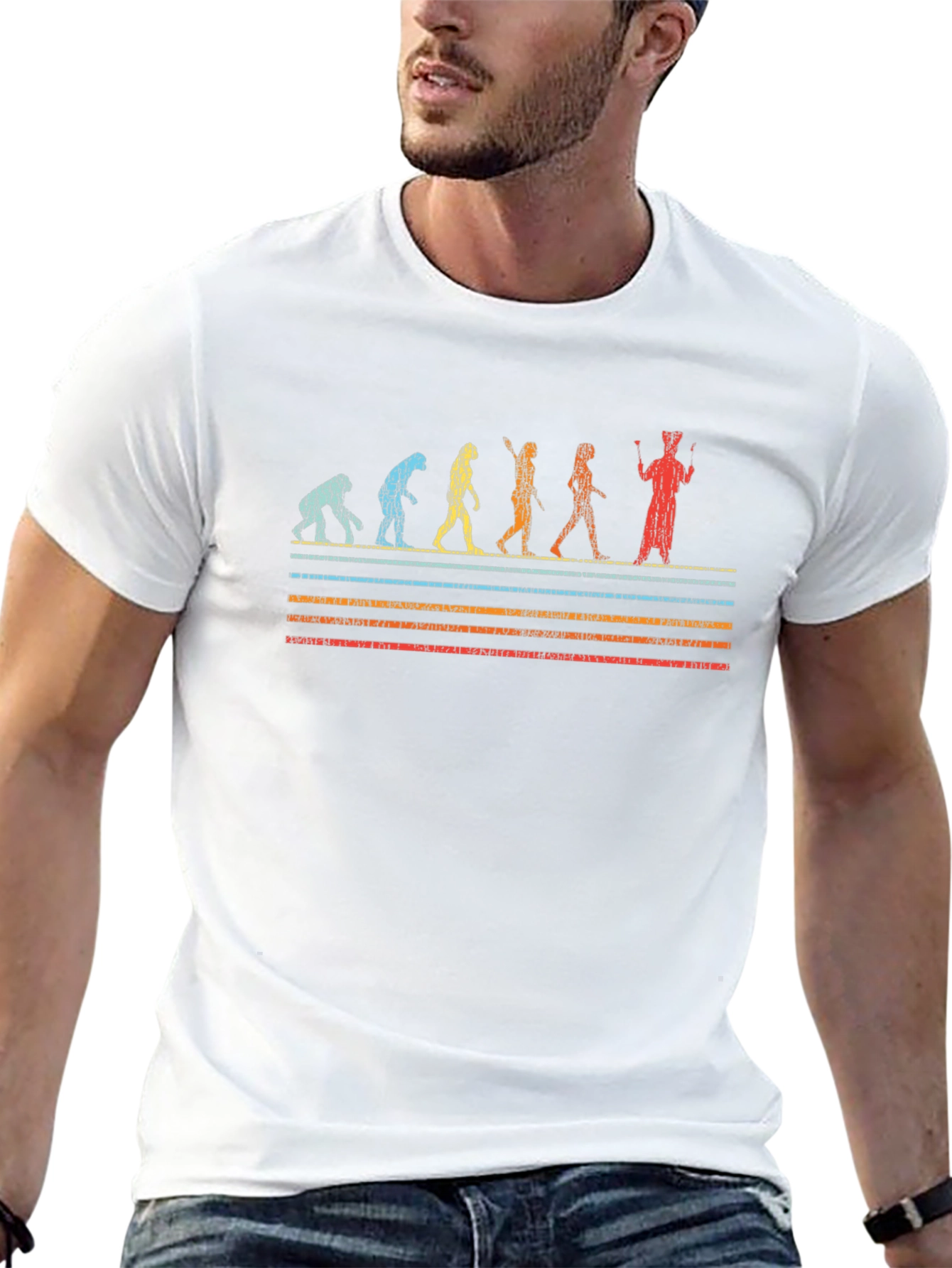 Evolution of Juggling Black T-Shirt